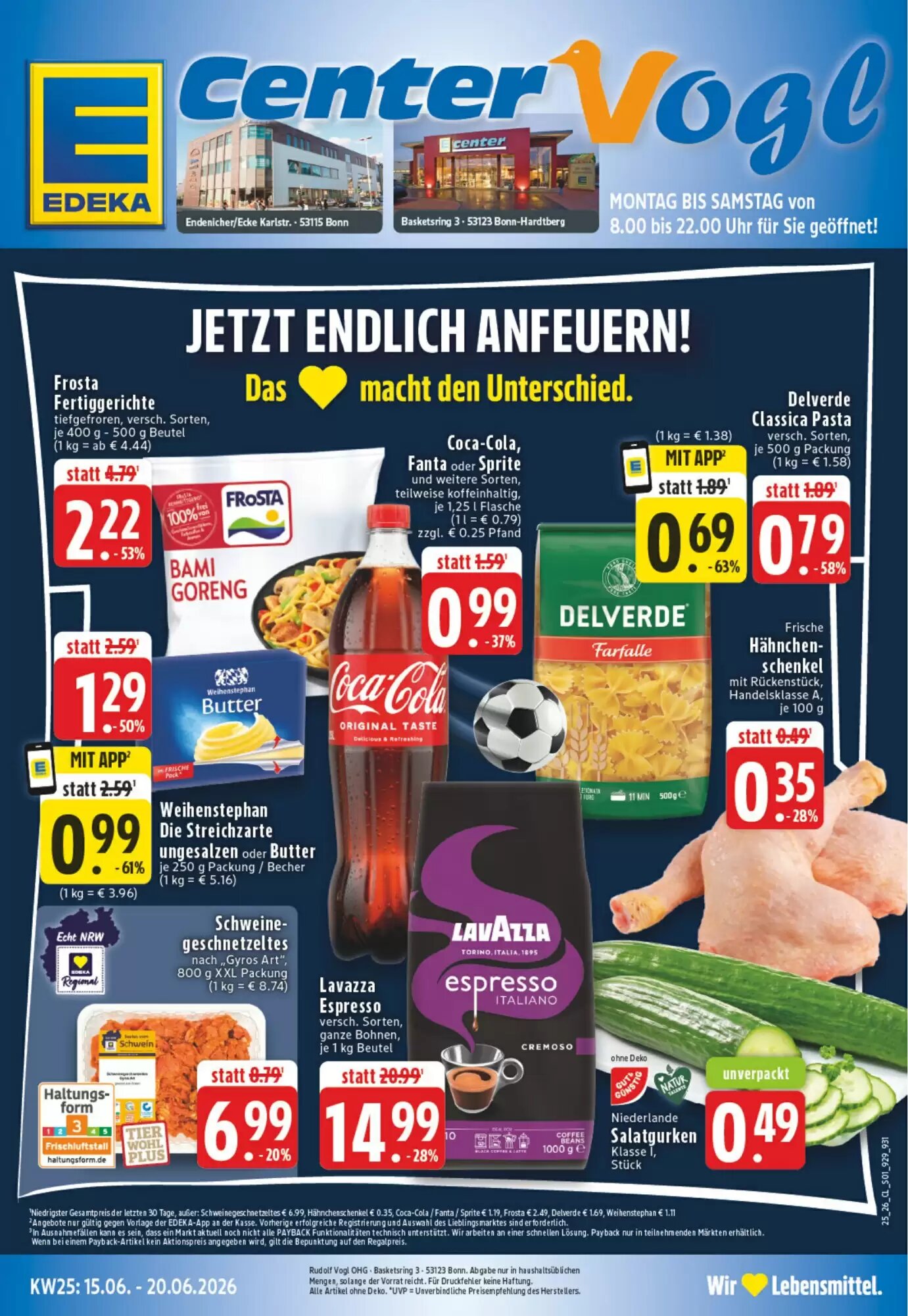 EDEKA Vogl Prospekt (ab 15.06.2026) zum Blättern - Seite 1