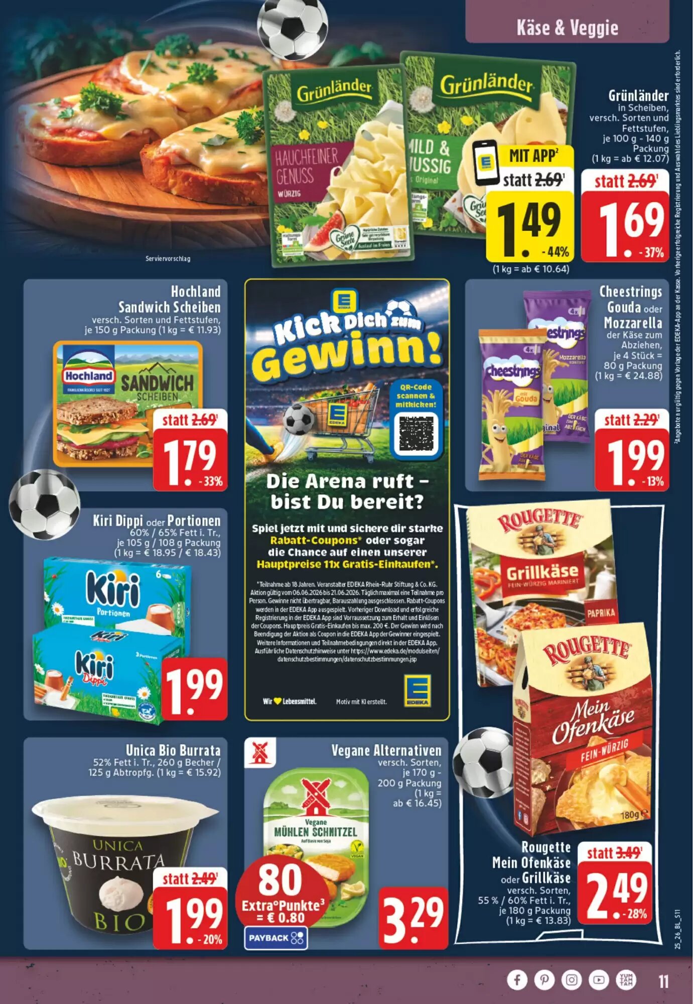 EDEKA Vogl Prospekt (ab 15.06.2026) zum Blättern - Seite 11