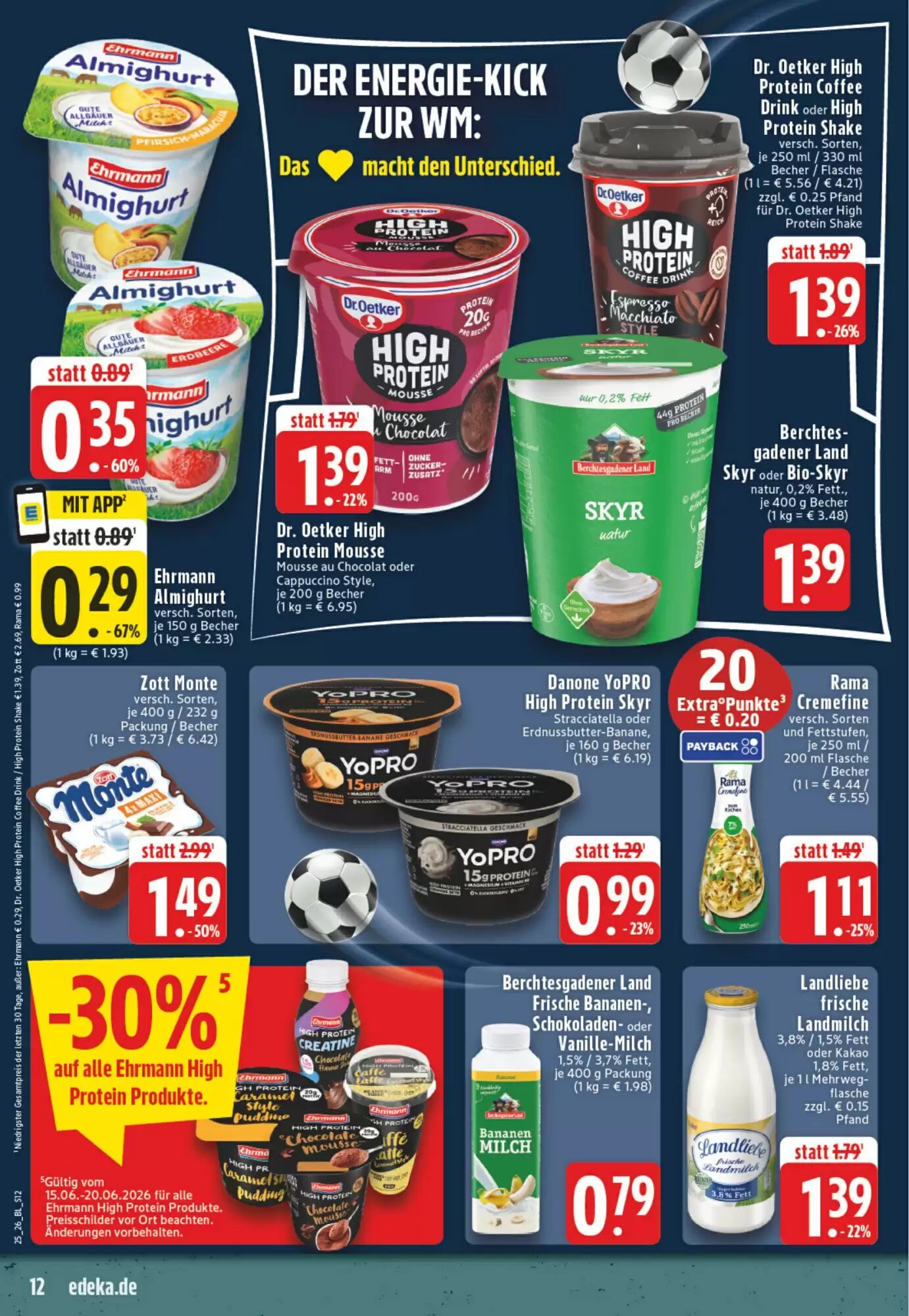 EDEKA Vogl Prospekt (ab 15.06.2026) zum Blättern - Seite 12