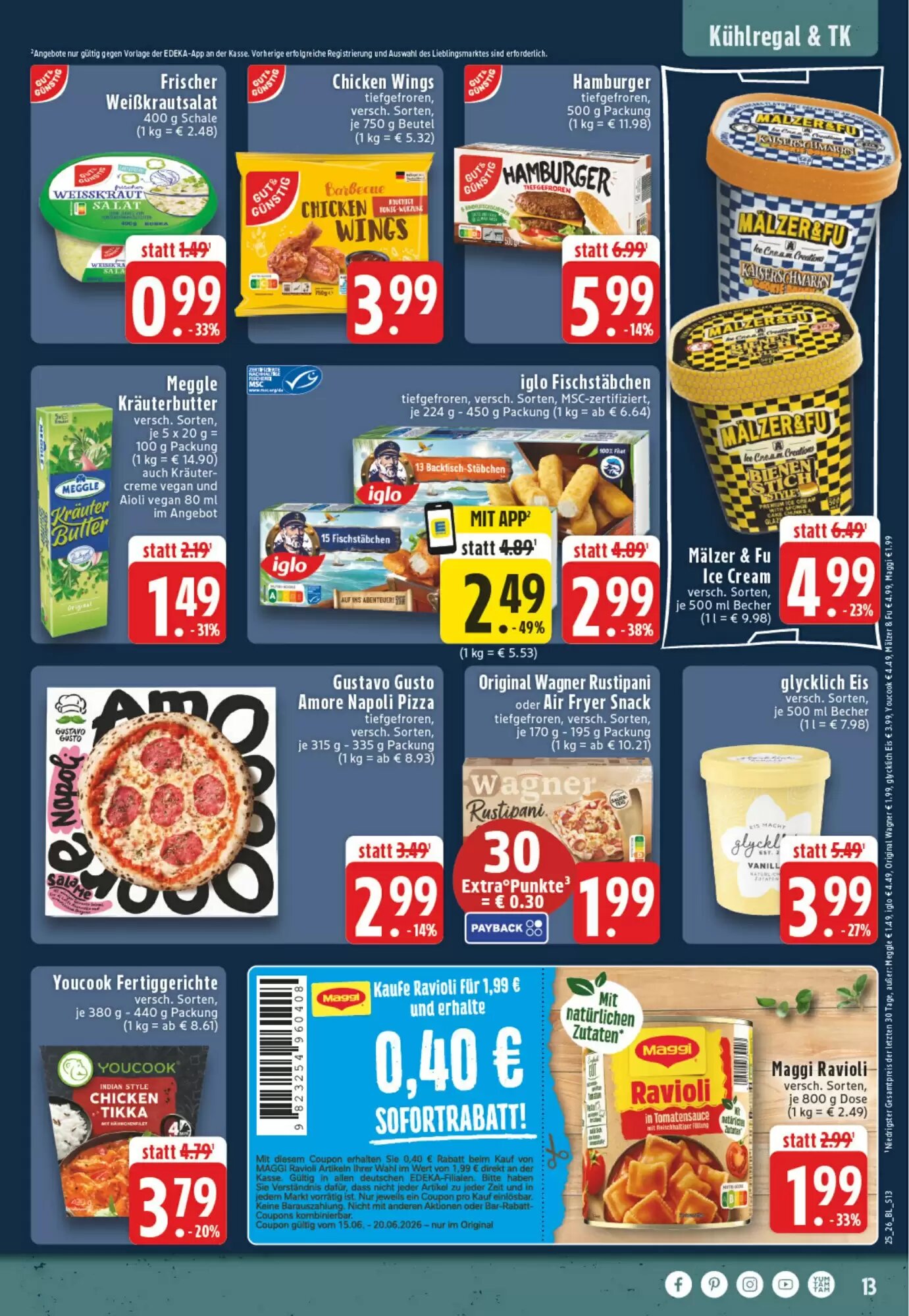 EDEKA Vogl Prospekt (ab 15.06.2026) zum Blättern - Seite 13