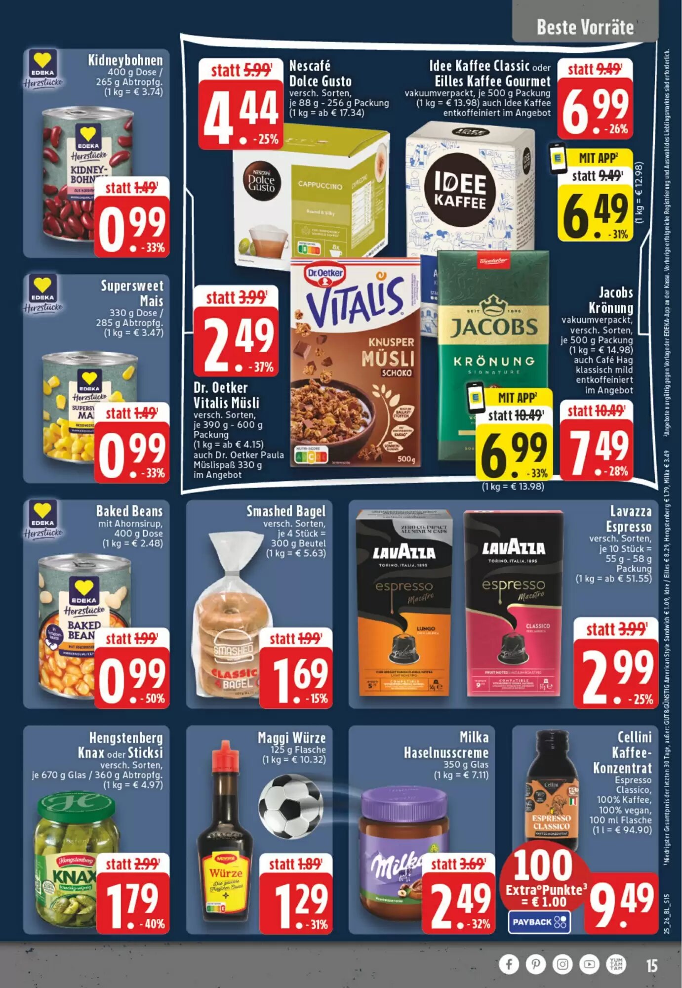 EDEKA Vogl Prospekt (ab 15.06.2026) zum Blättern - Seite 15