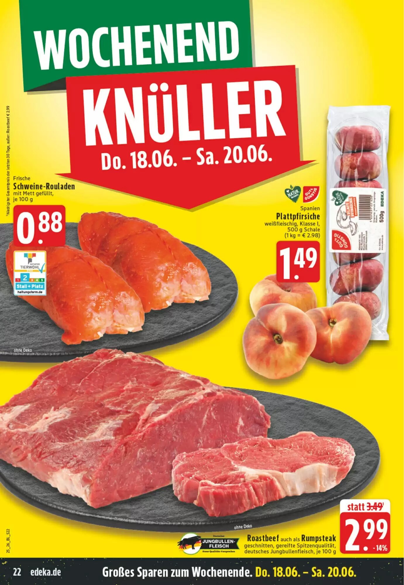EDEKA Vogl Prospekt (ab 15.06.2026) zum Blättern - Seite 22