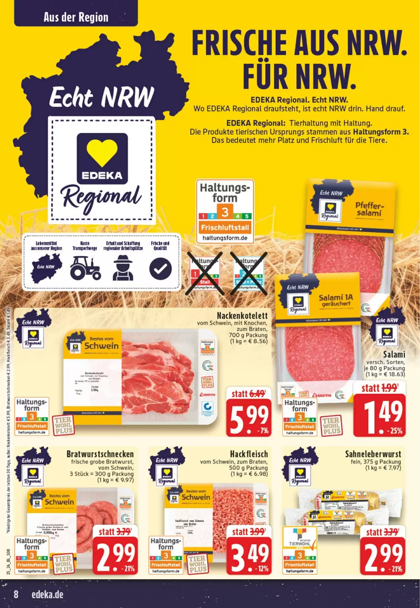 EDEKA Vogl Prospekt (ab 15.06.2026) zum Blättern - Seite 8