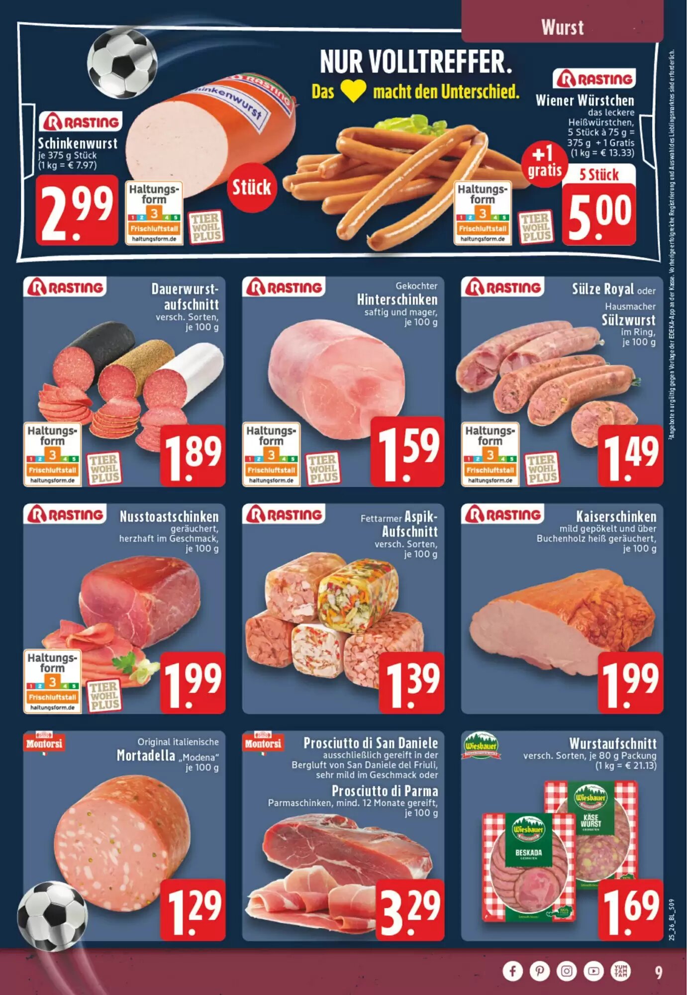 EDEKA Vogl Prospekt (ab 15.06.2026) zum Blättern - Seite 9