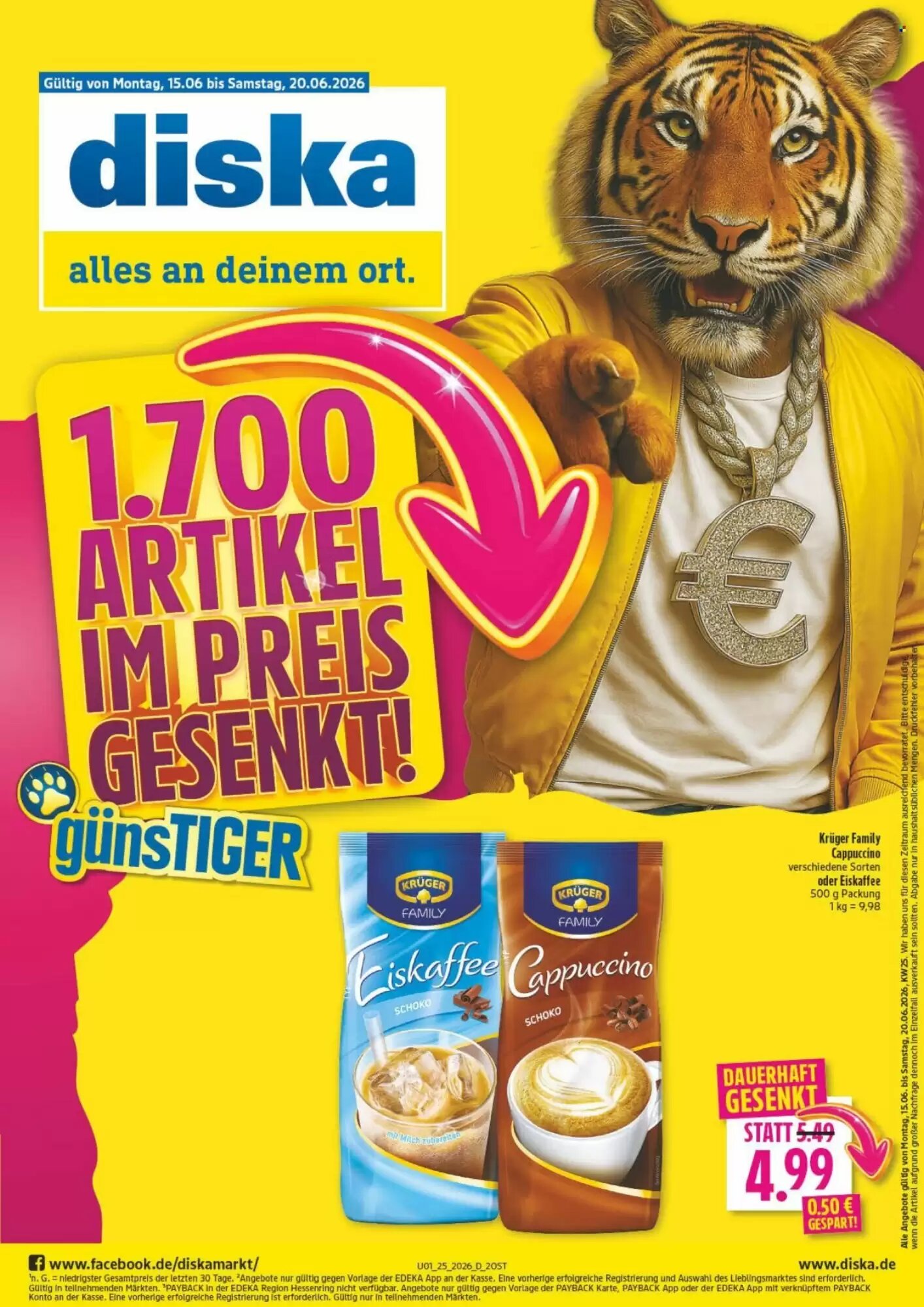 diska Prospekt (ab 15.06.2026) zum Blättern - Seite 1