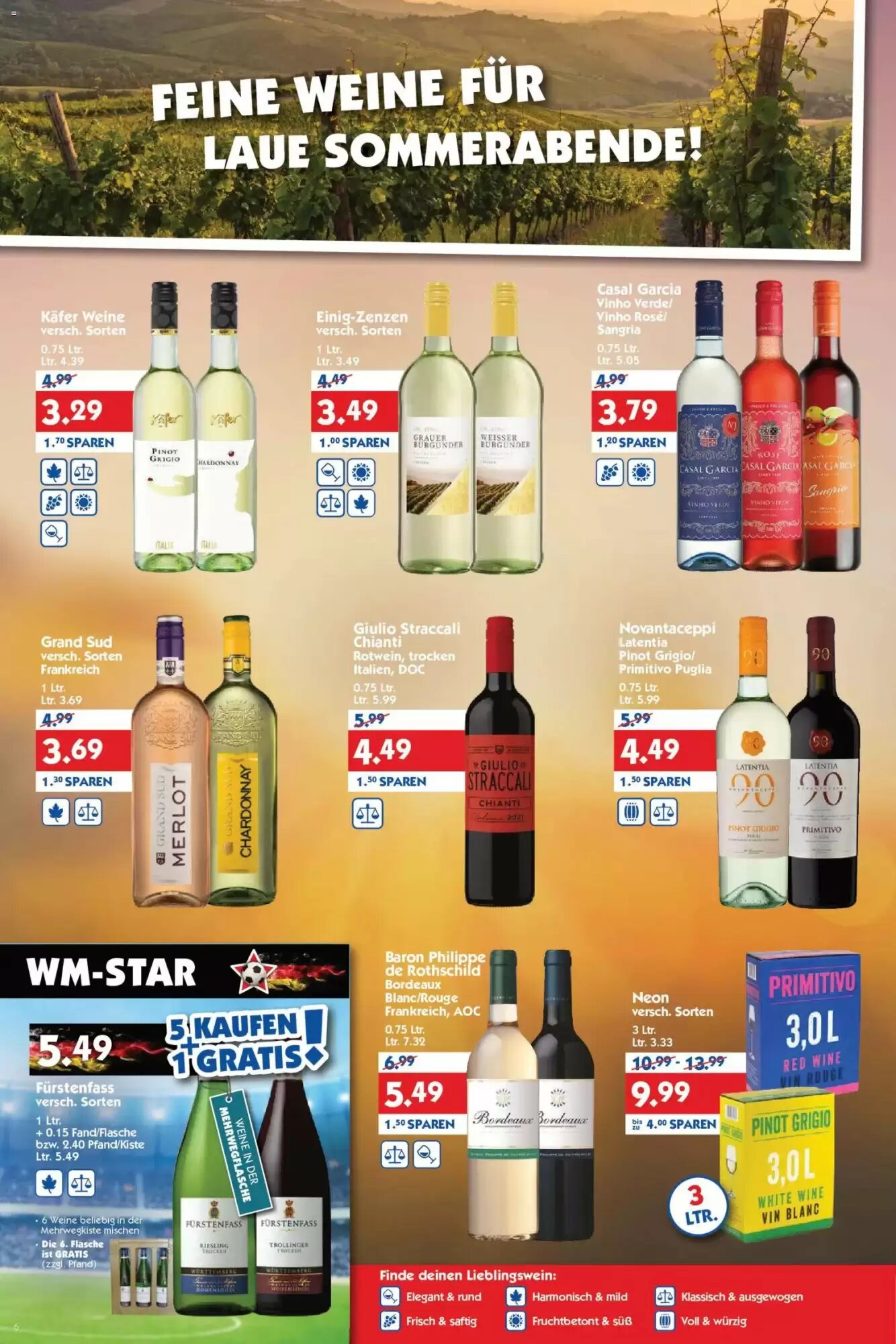 Hol'ab Getränkemarkt Prospekt (ab 15.06.2026) zum Blättern - Seite 6