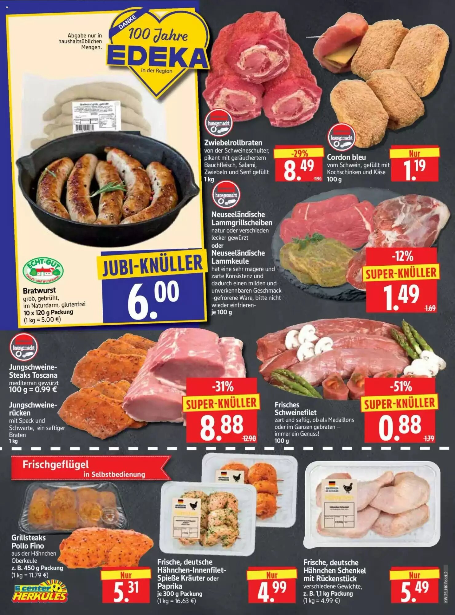 Edeka Herkules Prospekt (ab 15.06.2026) zum Blättern - Seite 2