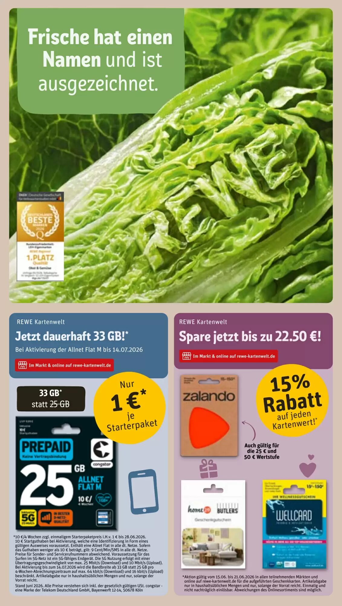 REWE Kaufpark Prospekt (ab 15.06.2026) zum Blättern - Seite 29