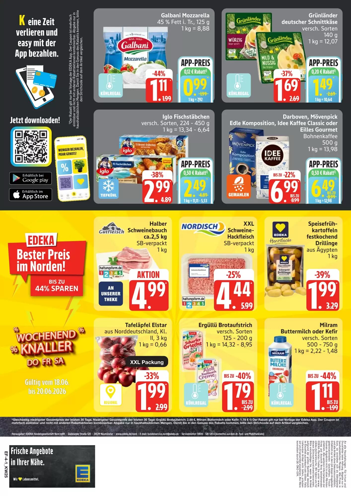 Edeka Frischemarkt Prospekt (ab 15.06.2026) zum Blättern - Seite 4