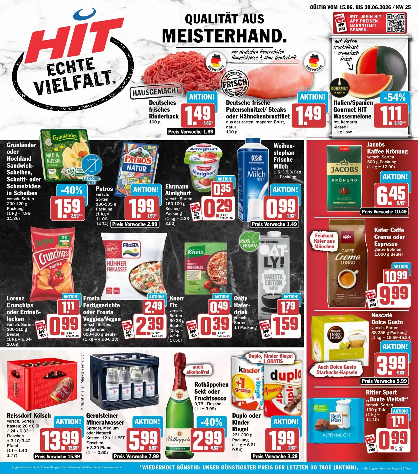 Hit Prospekt (ab 15.06.2026) zum Blättern - Seite 1