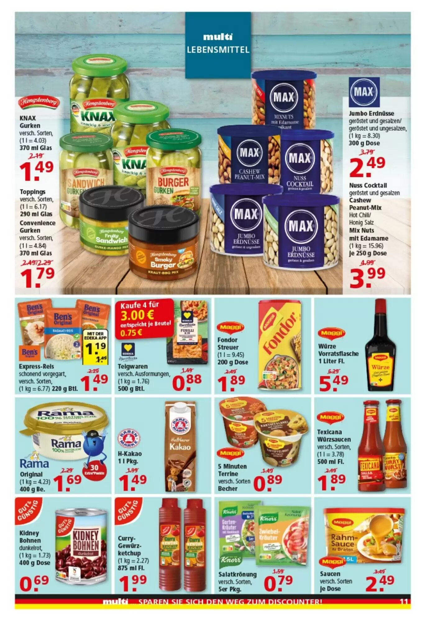 Multi Markt Prospekt (ab 15.06.2026) zum Blättern - Seite 11