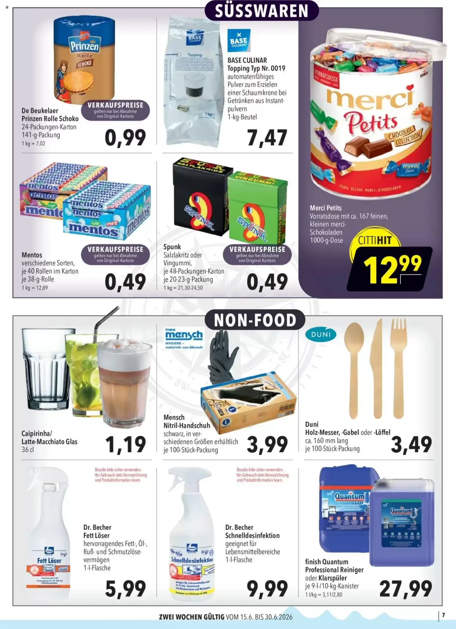CITTI Markt Prospekt (ab 15.06.2026) zum Blättern - Seite 7