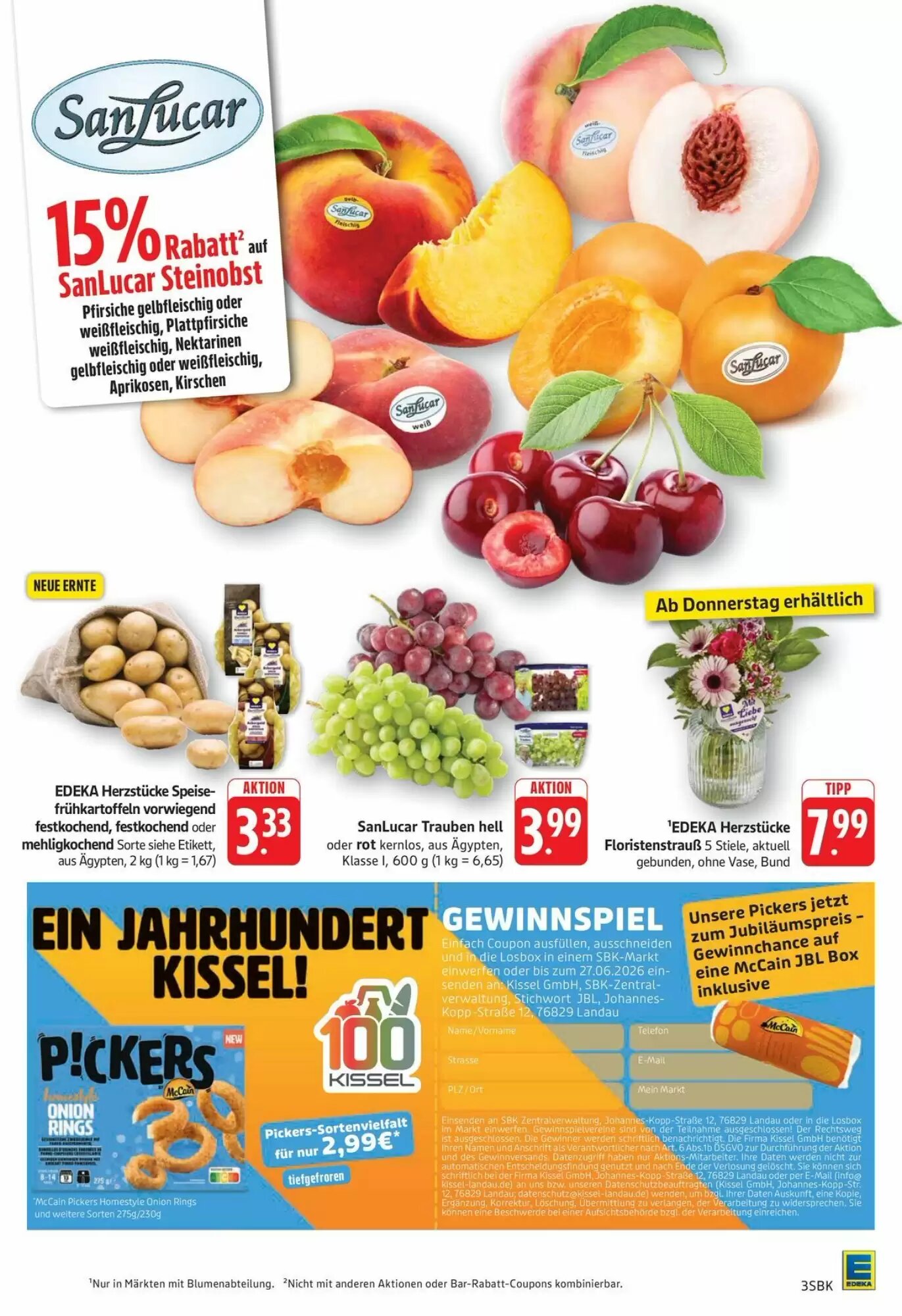 SBK Prospekt (ab 15.06.2026) zum Blättern - Seite 3