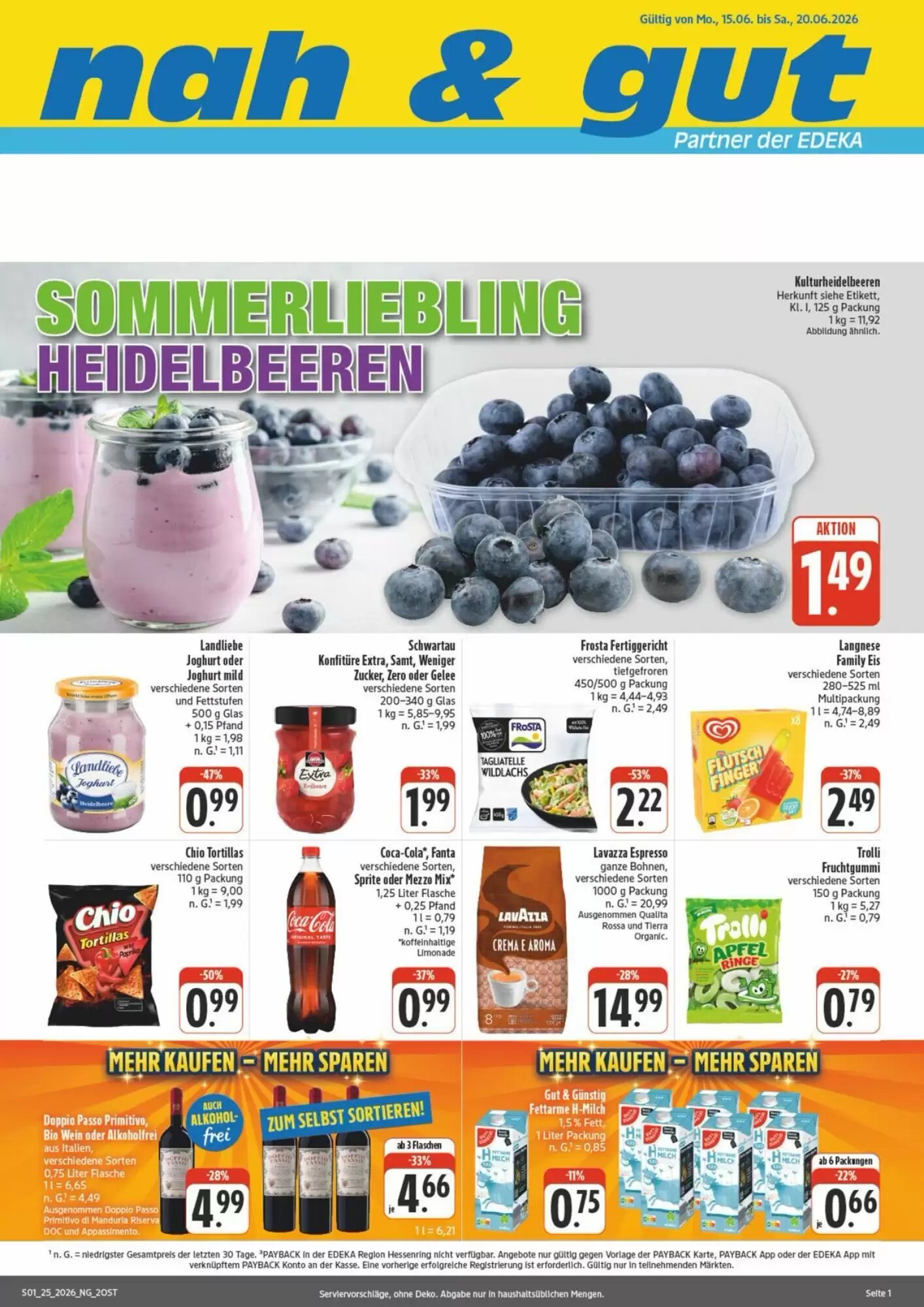 nah & gut Prospekt (ab 15.06.2026) zum Blättern - Seite 1