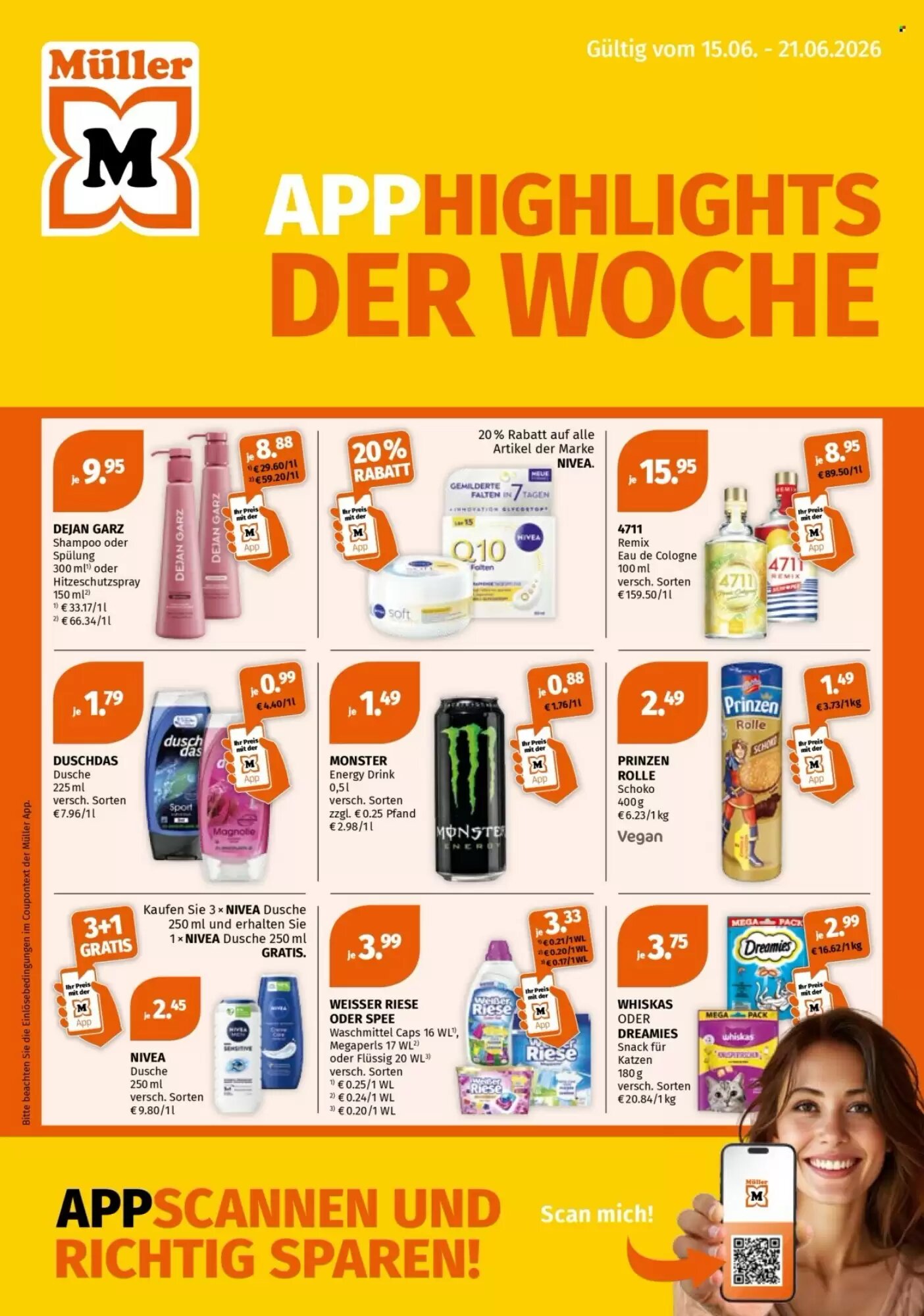 Müller Prospekt (ab 15.06.2026) zum Blättern - Seite 1