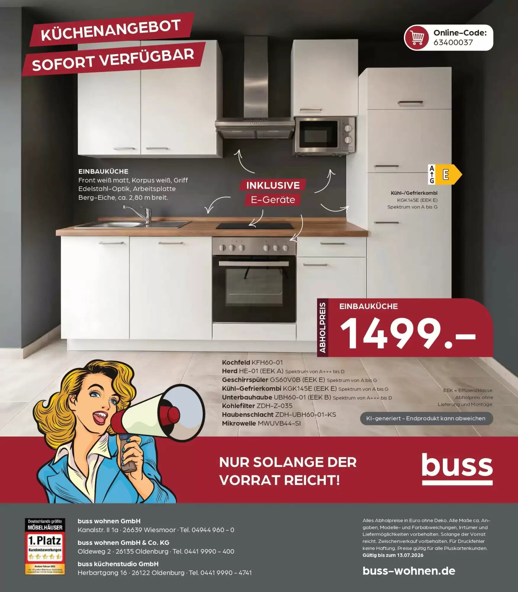 Möbel Buss Prospekt (ab 16.06.2026) zum Blättern - Seite 32