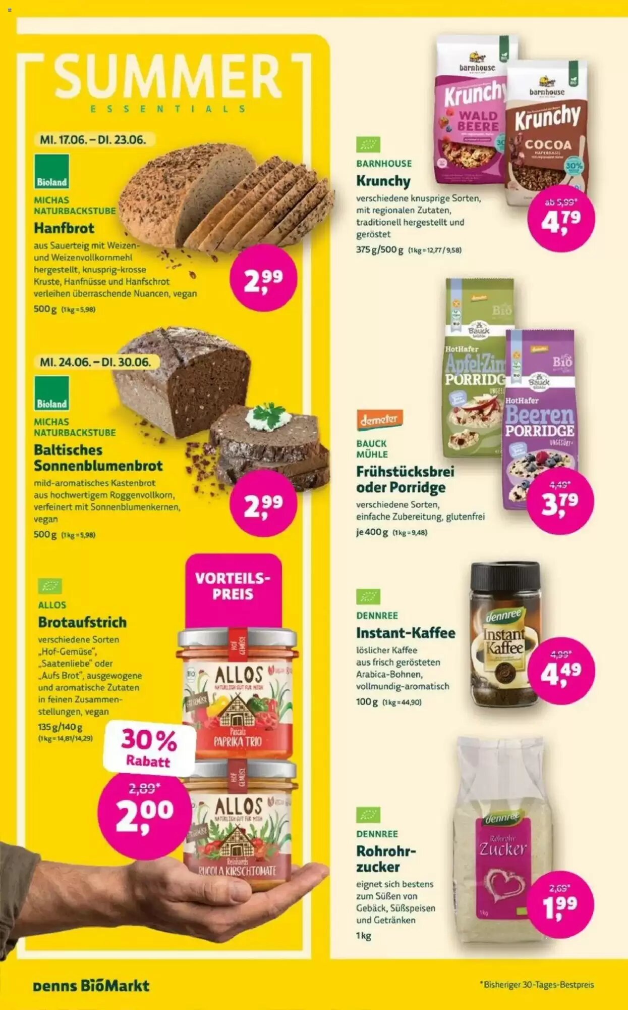 Denns BioMarkt Prospekt (ab 17.06.2026) zum Blättern - Seite 10