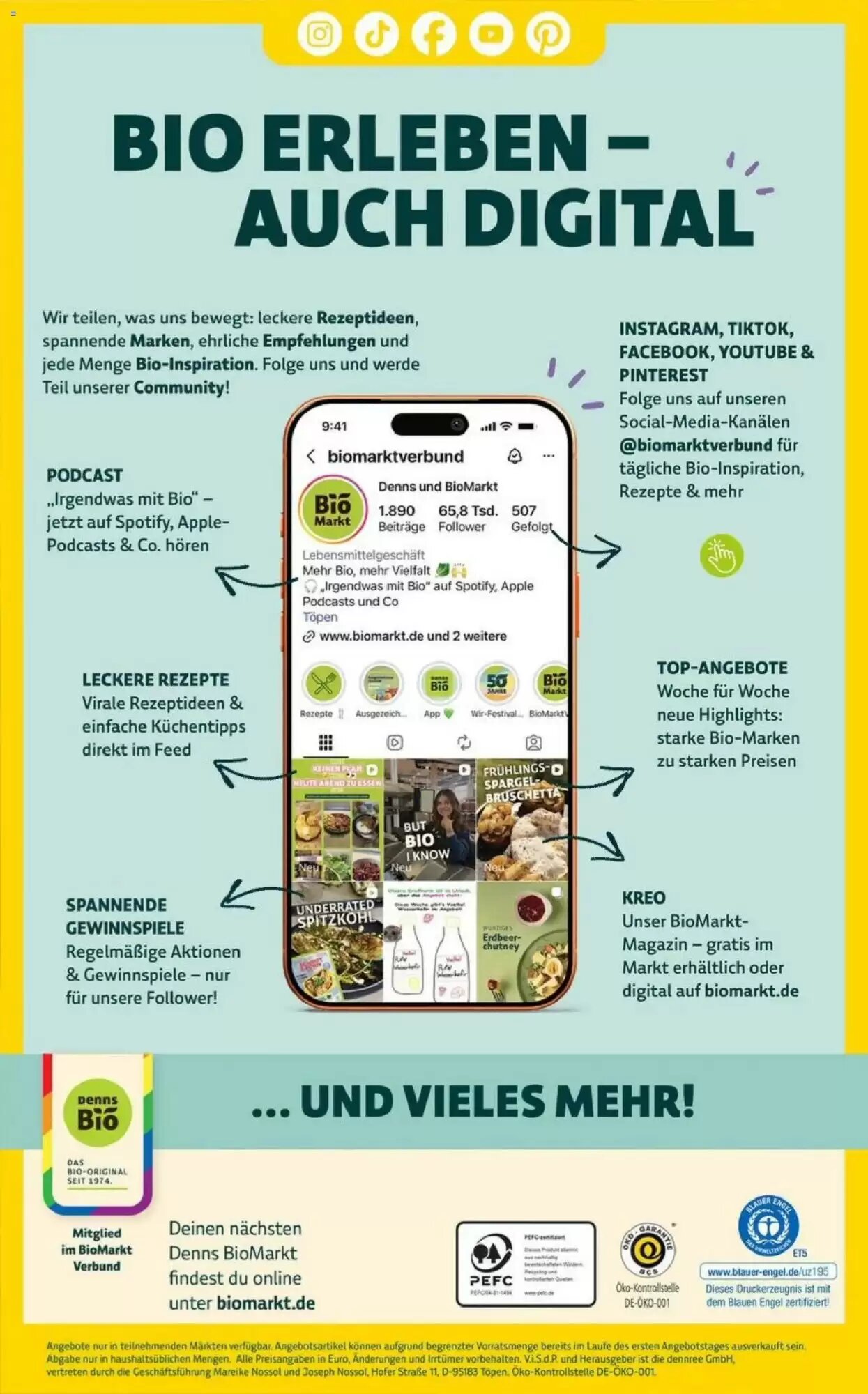 Denns BioMarkt Prospekt (ab 17.06.2026) zum Blättern - Seite 16