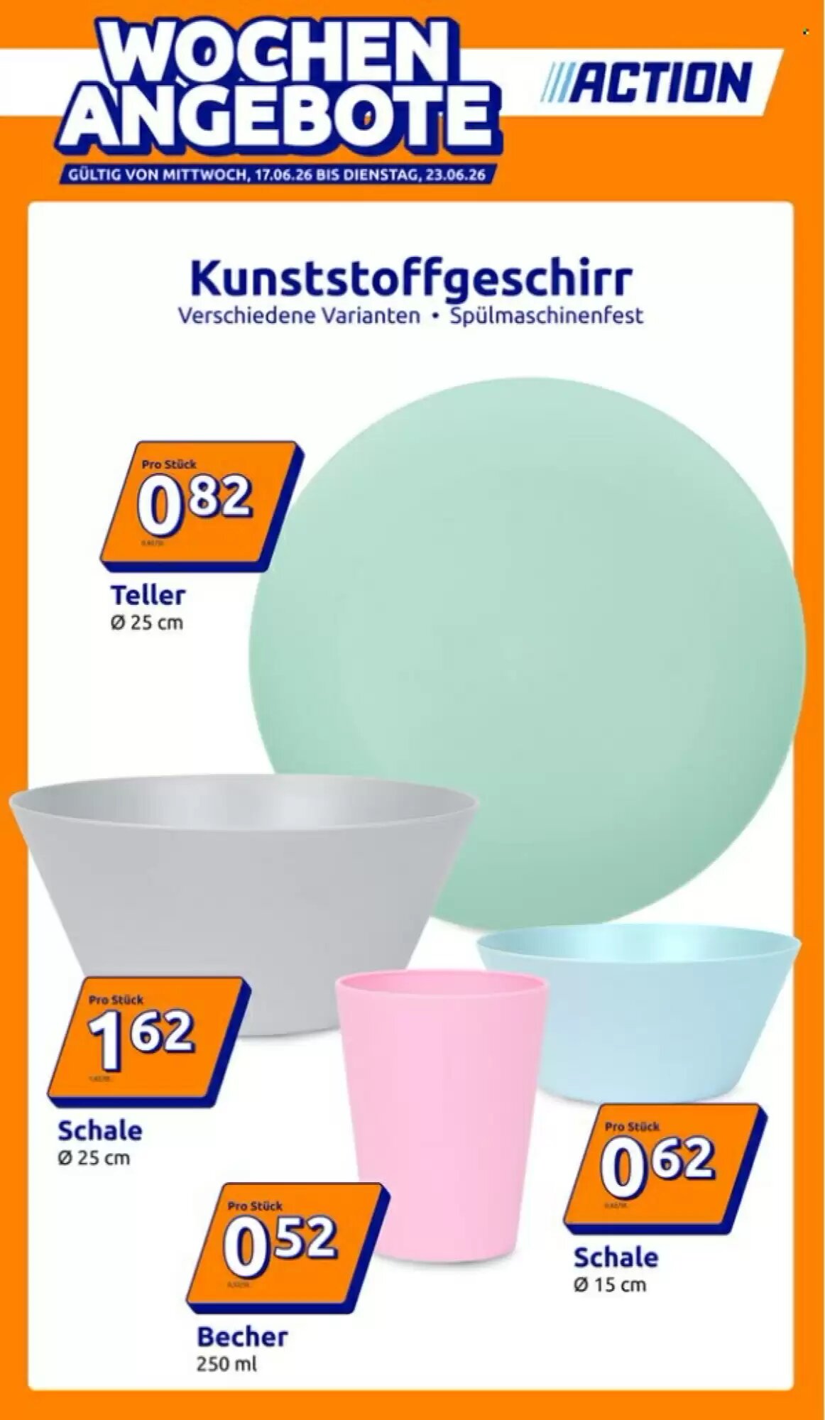 Action Prospekt (ab 17.06.2026) zum Blättern - Seite 1