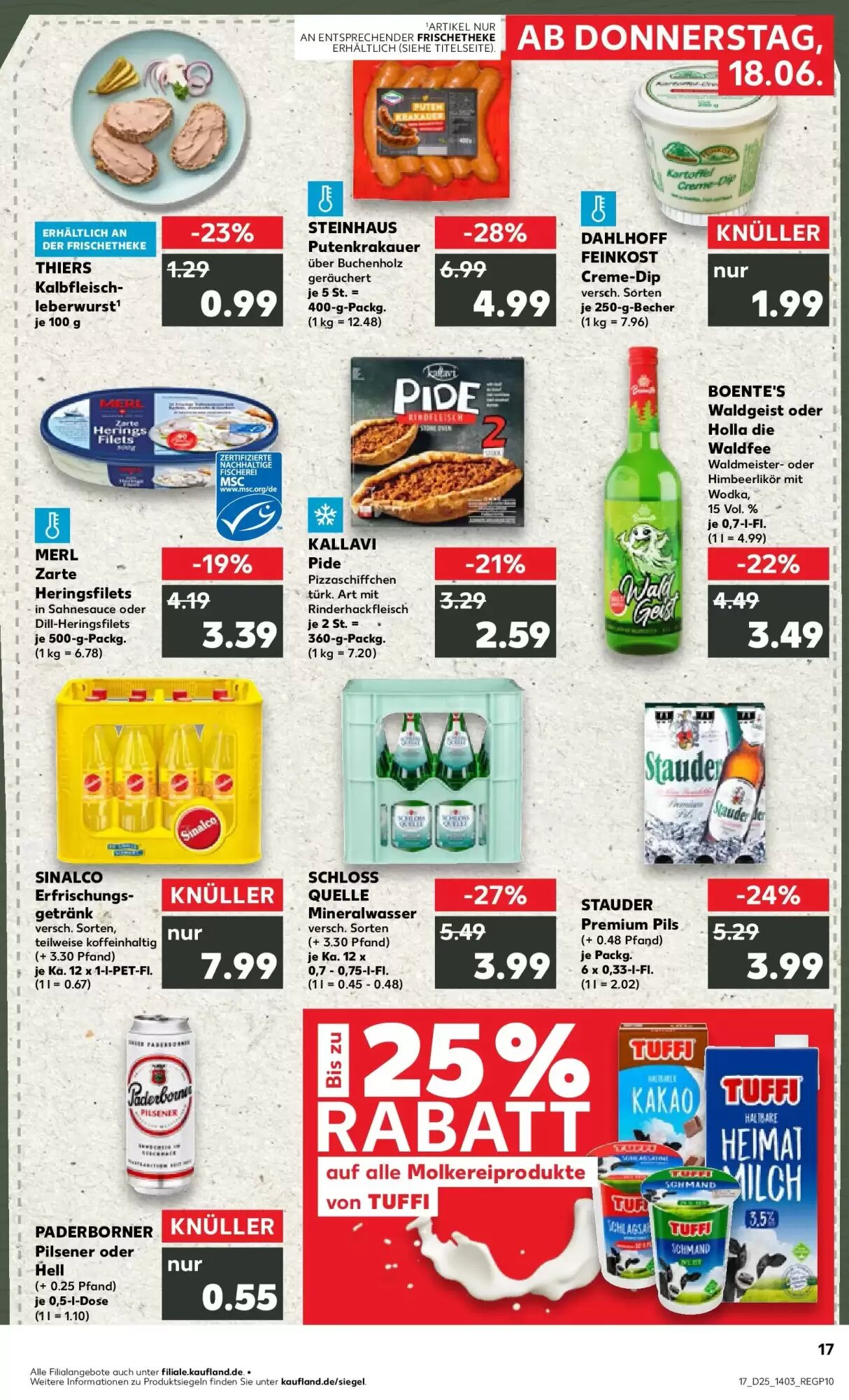 Kaufland Prospekt (ab 17.06.2026) zum Blättern - Seite 17
