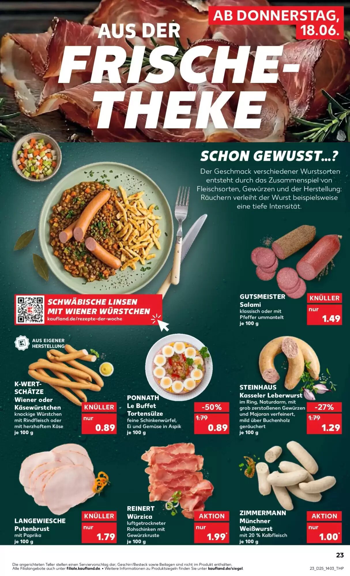 Kaufland Prospekt (ab 17.06.2026) zum Blättern - Seite 23