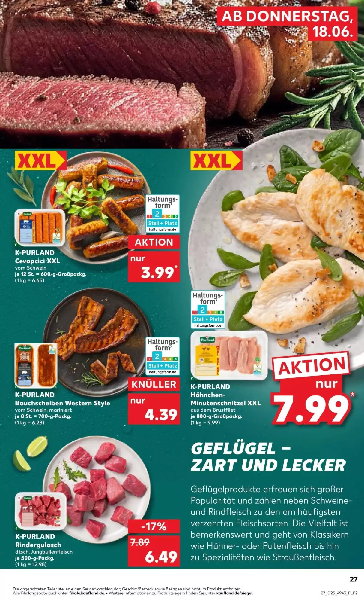 Kaufland Prospekt (ab 17.06.2026) zum Blättern - Seite 27