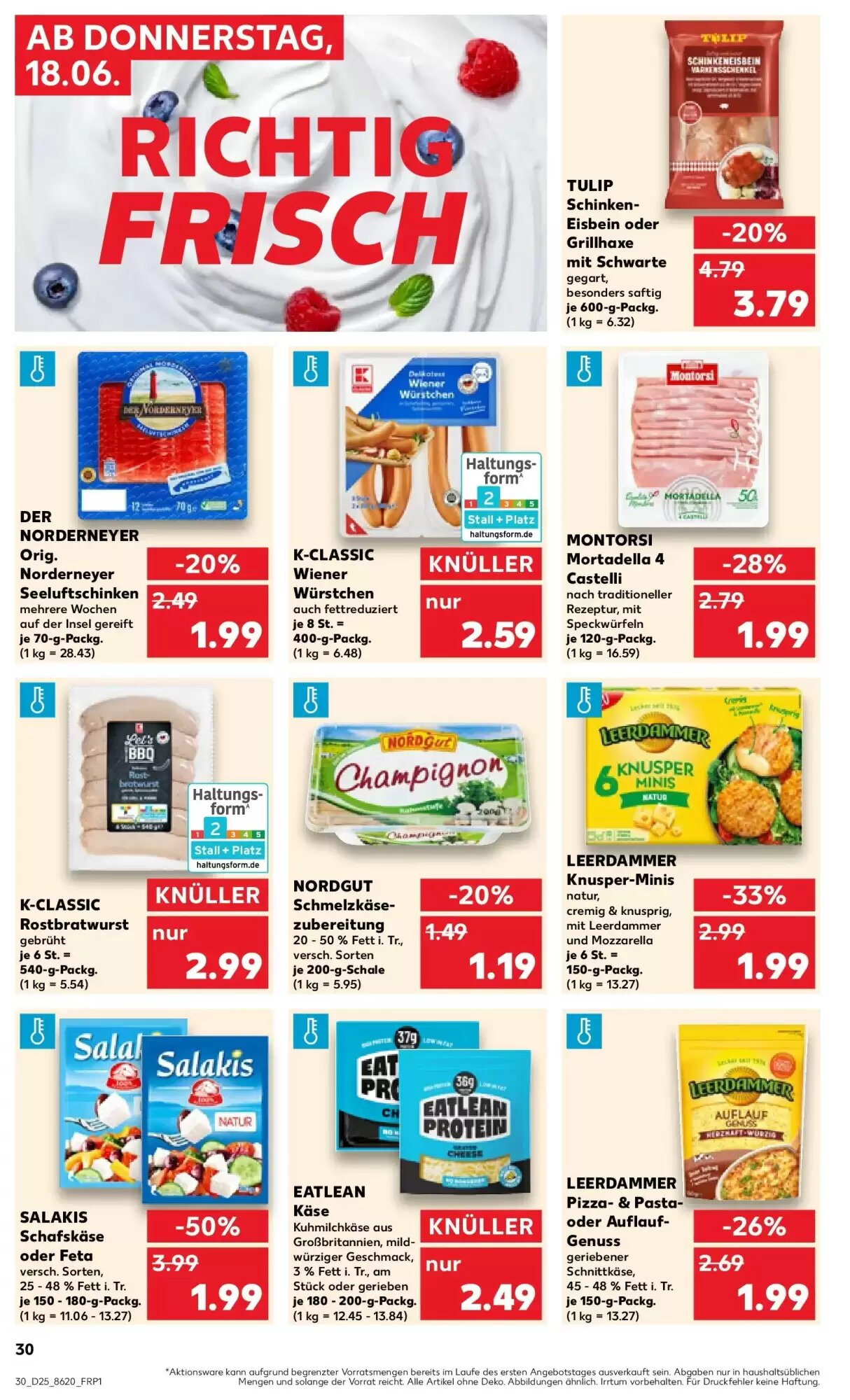Kaufland Prospekt (ab 17.06.2026) zum Blättern - Seite 30
