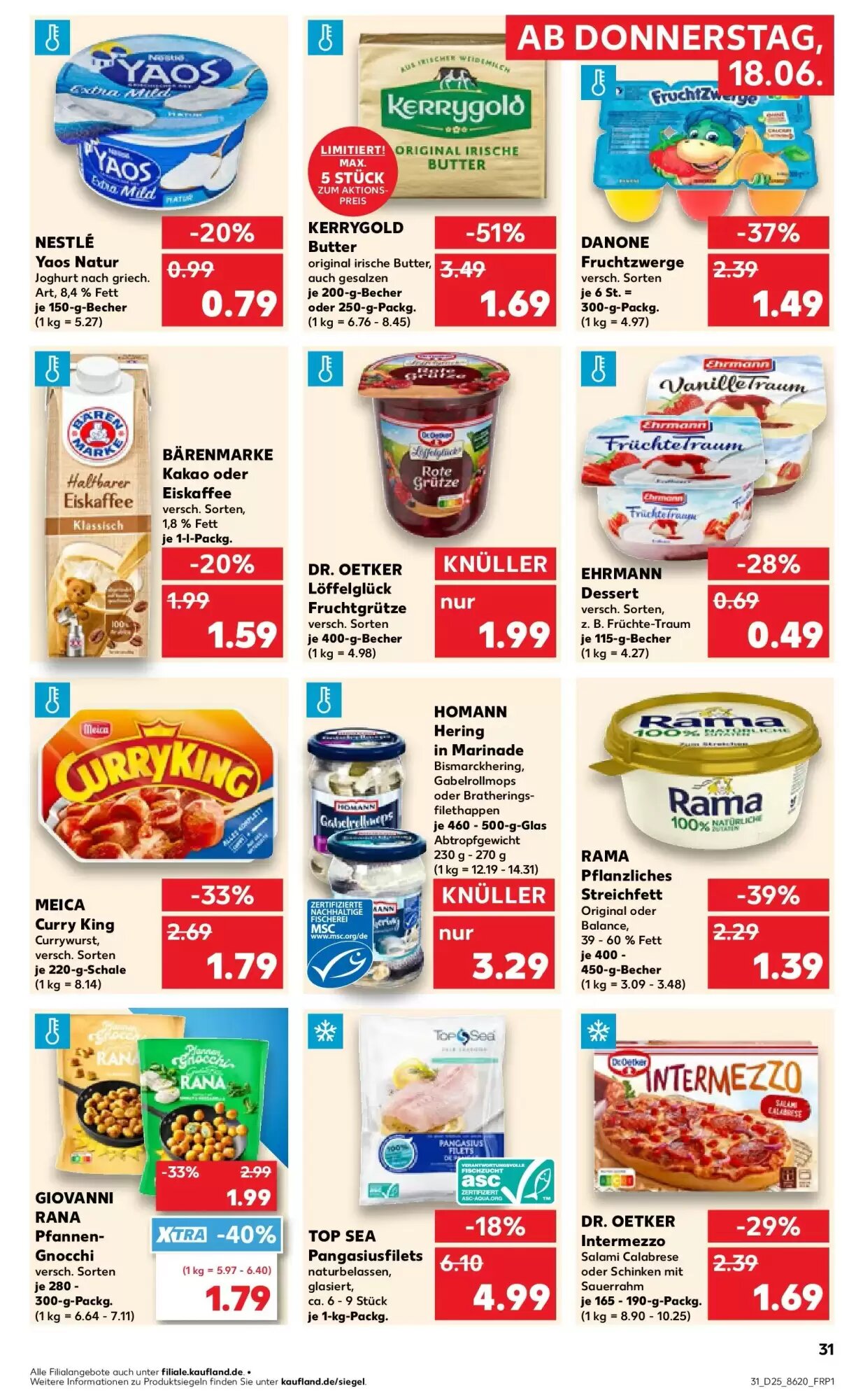 Kaufland Prospekt (ab 17.06.2026) zum Blättern - Seite 31