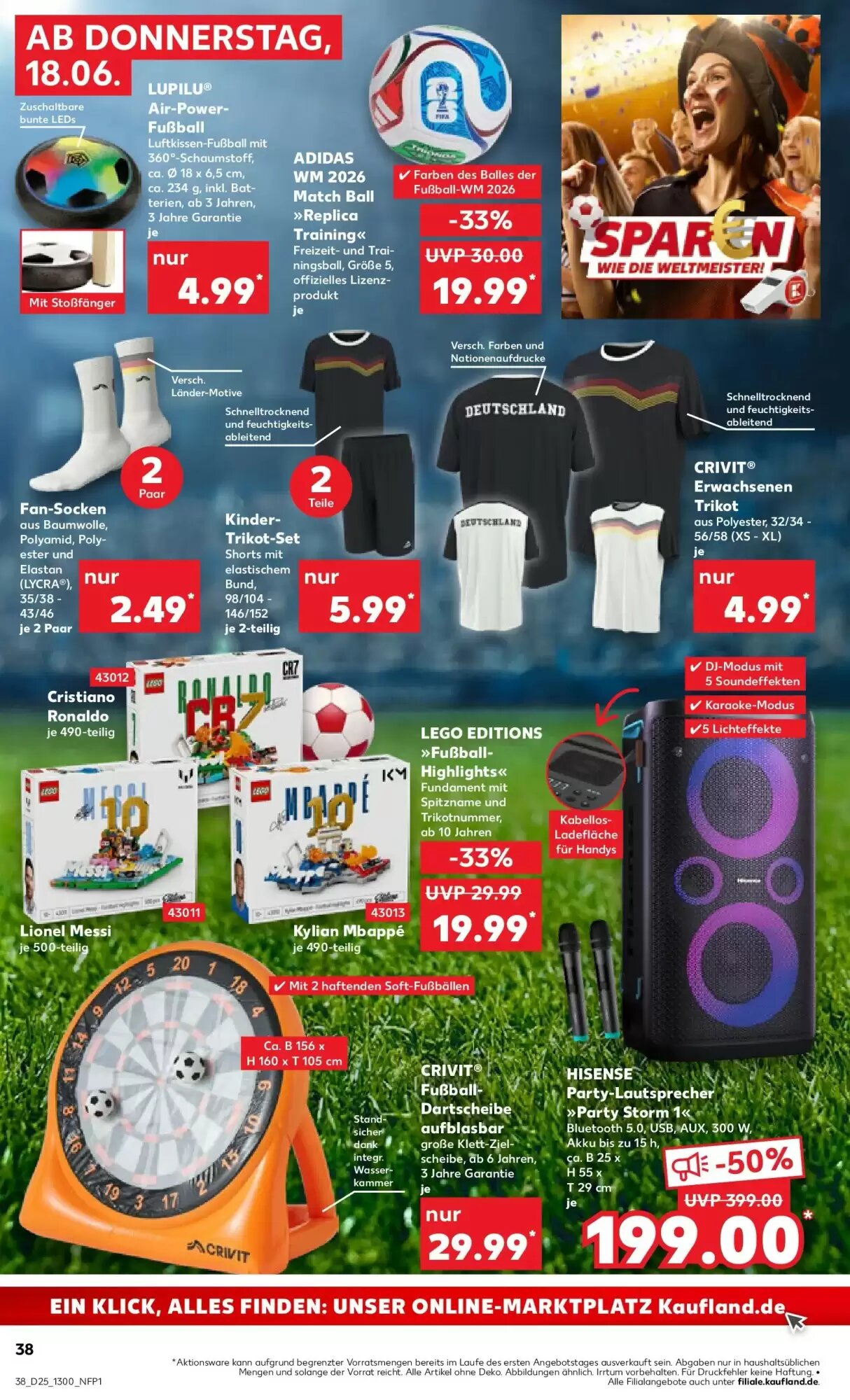 Kaufland Prospekt (ab 17.06.2026) zum Blättern - Seite 38