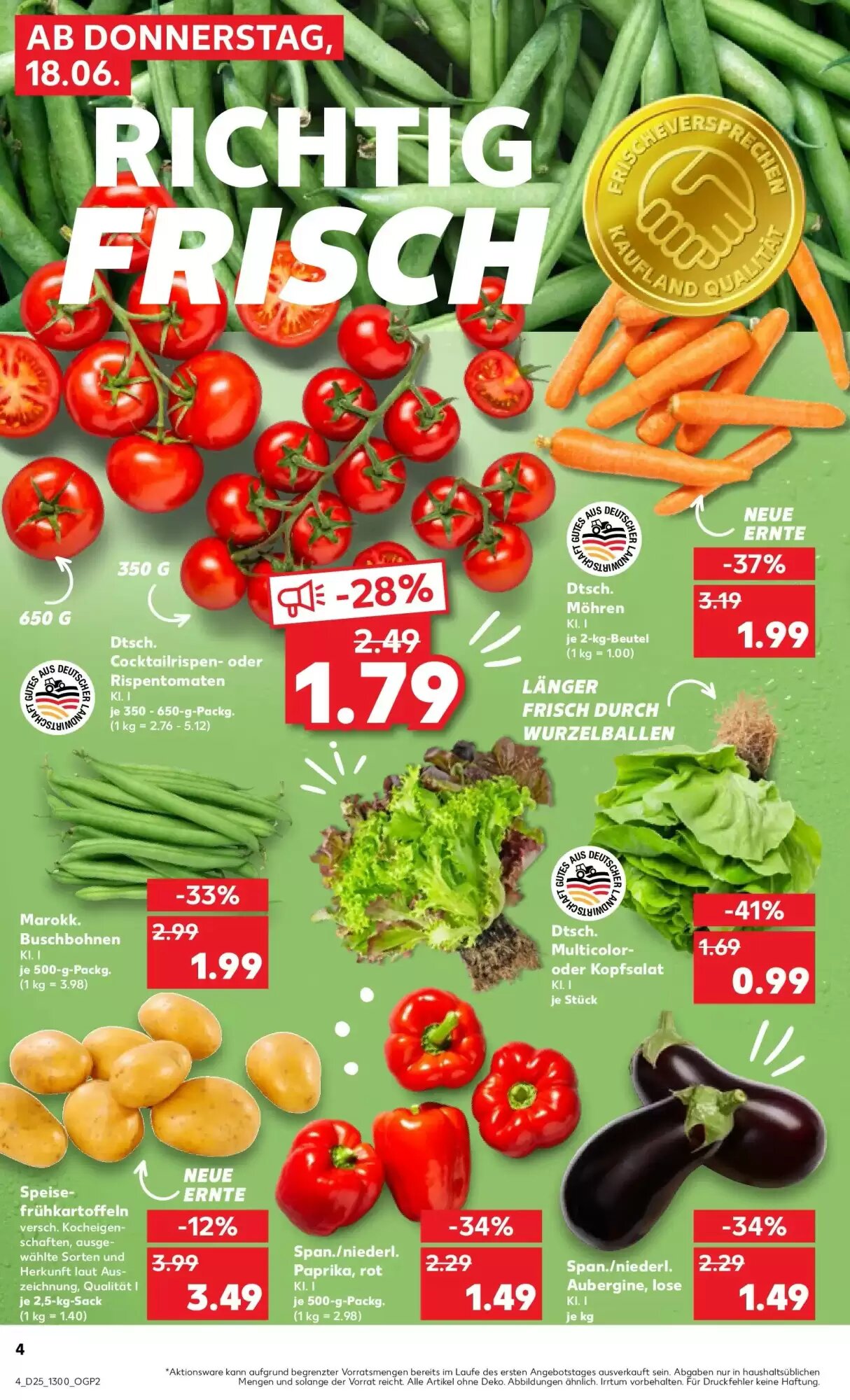 Kaufland Prospekt (ab 17.06.2026) zum Blättern - Seite 4