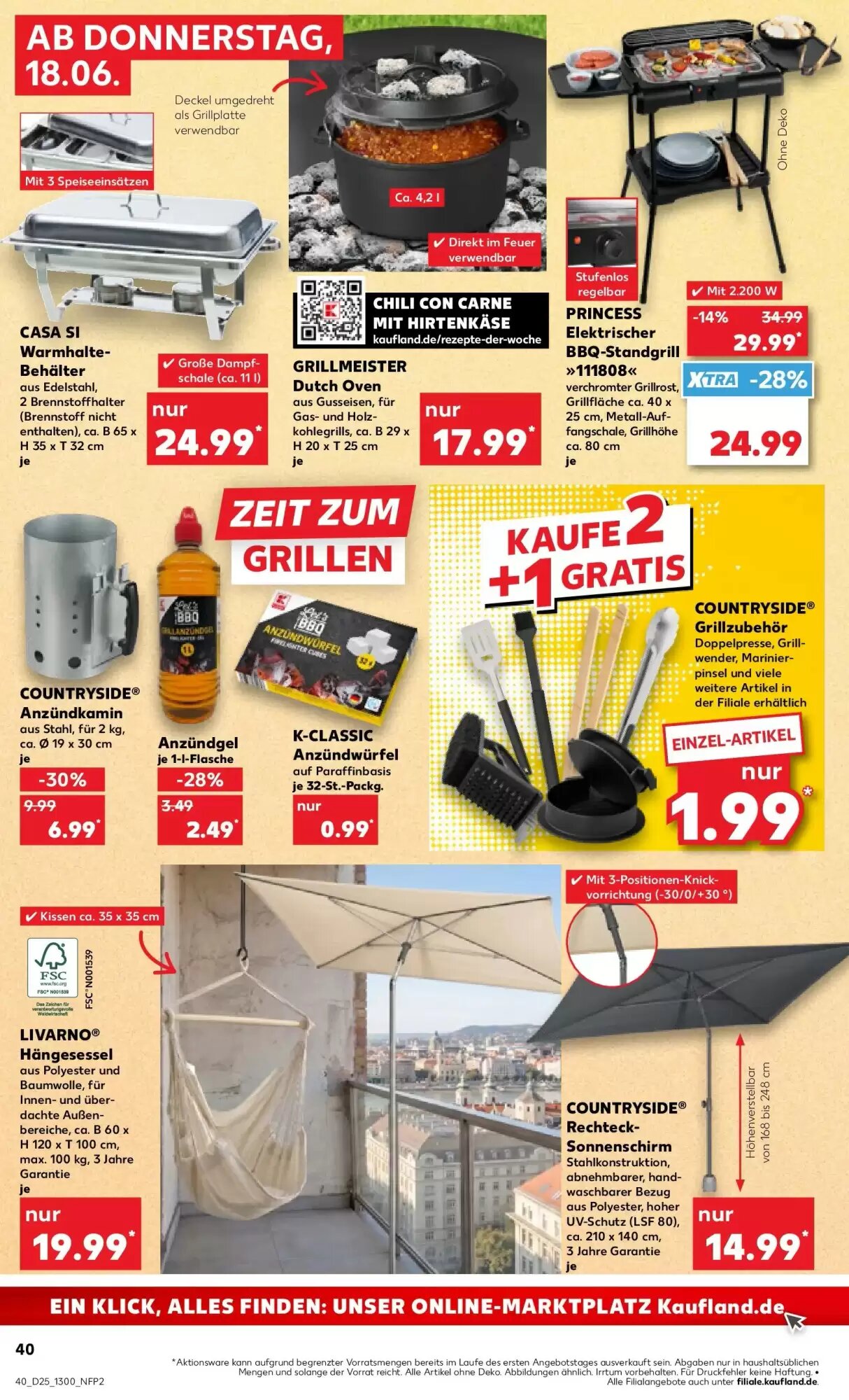 Kaufland Prospekt (ab 17.06.2026) zum Blättern - Seite 40