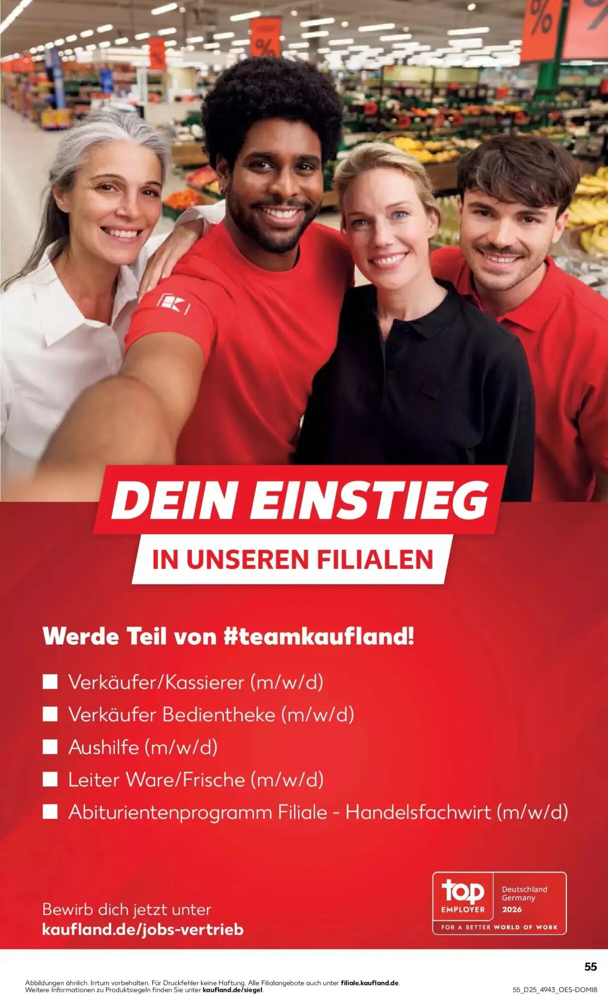 Kaufland Prospekt (ab 17.06.2026) zum Blättern - Seite 55