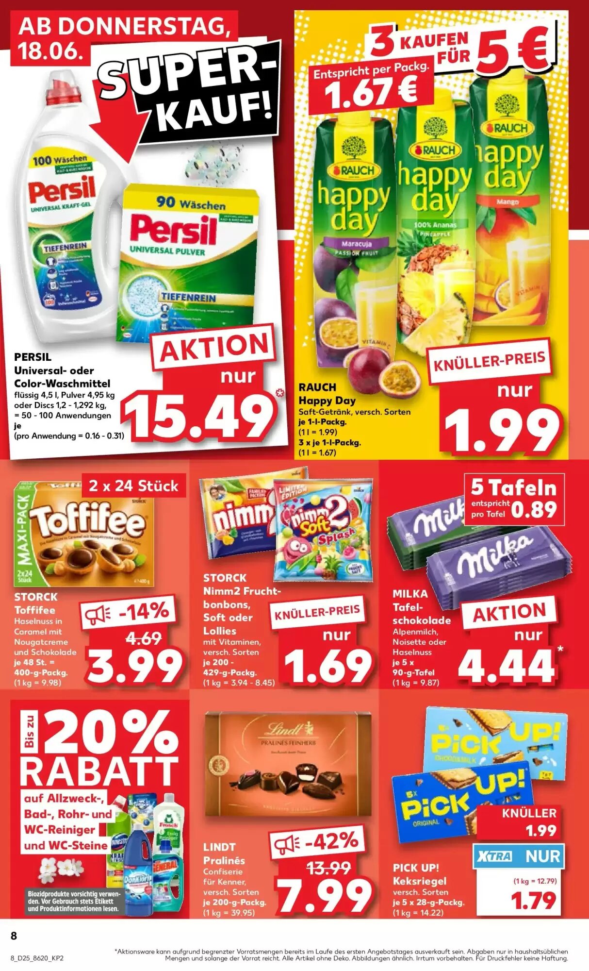 Kaufland Prospekt (ab 17.06.2026) zum Blättern - Seite 8