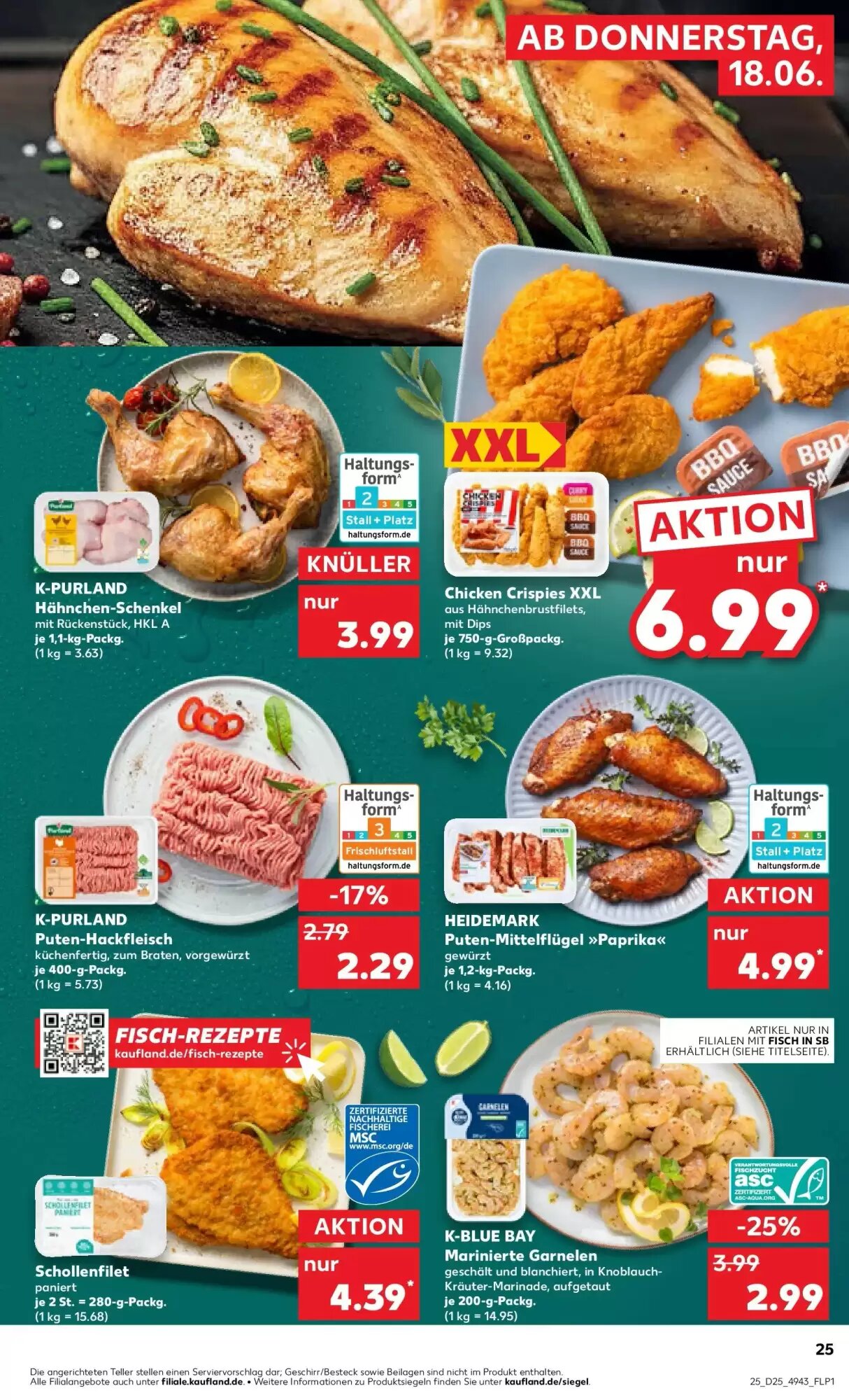 Kaufland Prospekt (ab 17.06.2026) zum Blättern - Seite 25