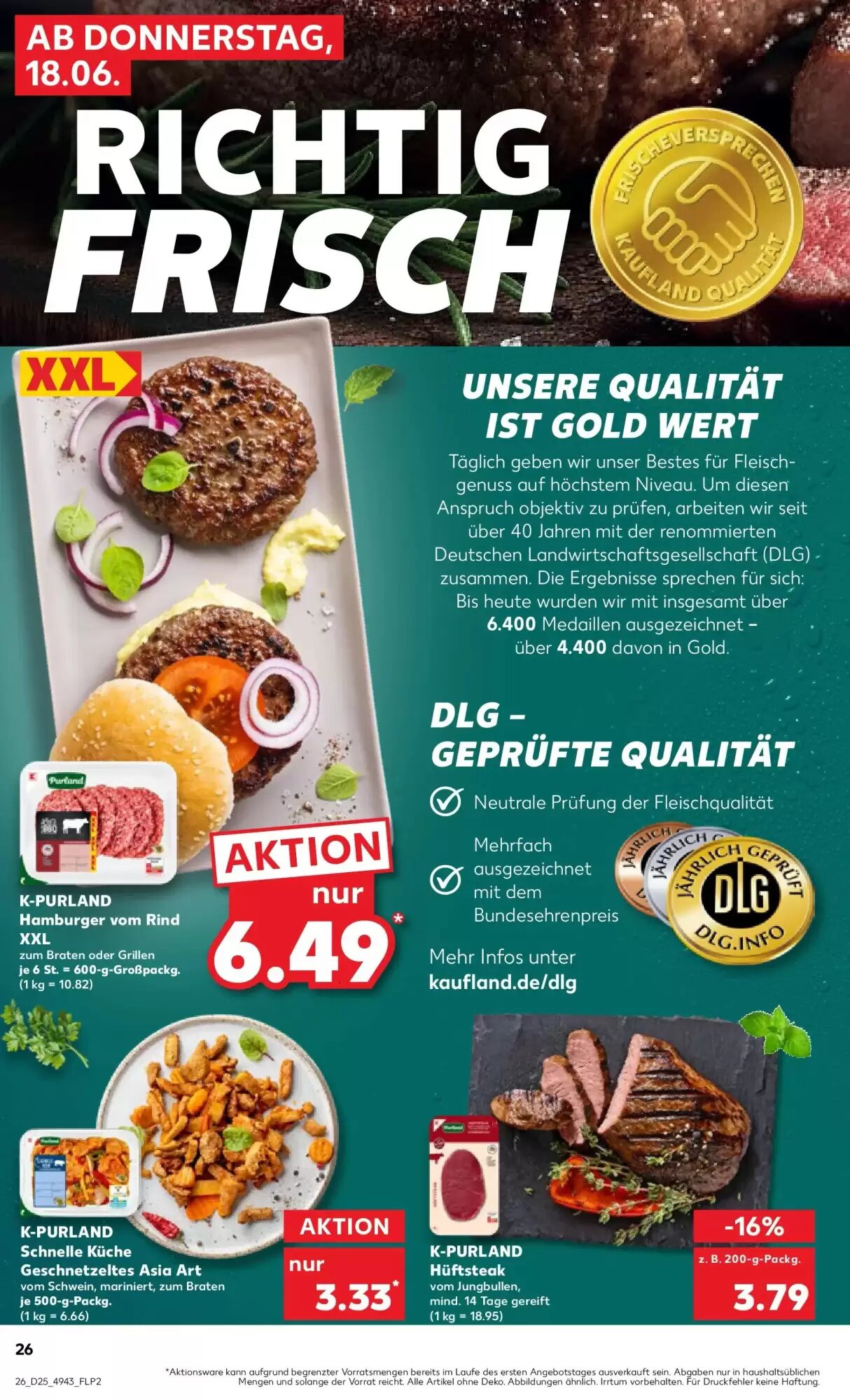 Kaufland Prospekt (ab 17.06.2026) zum Blättern - Seite 26