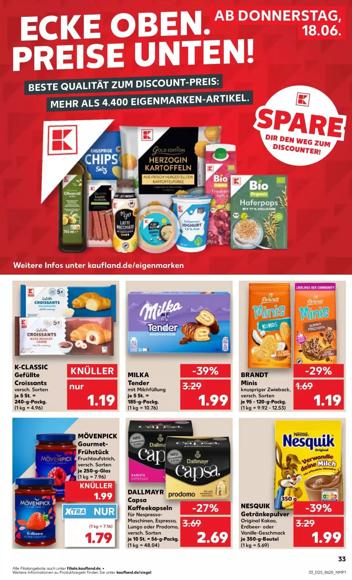 Kaufland Prospekt (ab 17.06.2026) zum Blättern - Seite 33