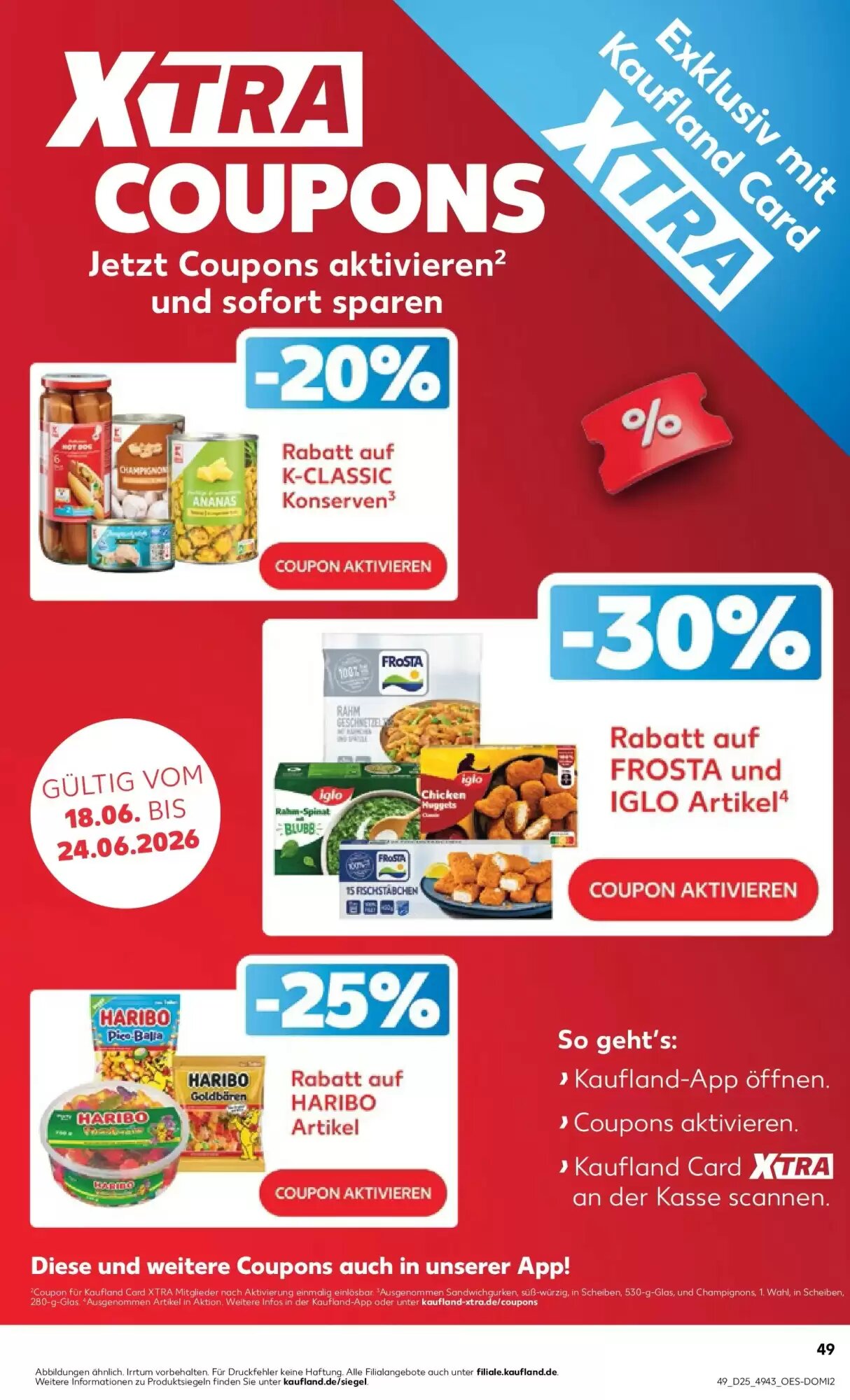 Kaufland Prospekt (ab 17.06.2026) zum Blättern - Seite 49