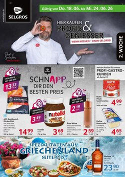 Selgros Prospekt (ab 18.06.2026) zum Blättern