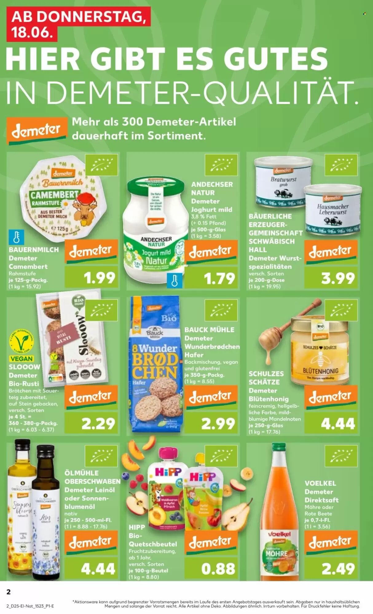 Kaufland Prospekt (ab 18.06.2026) zum Blättern - Seite 2
