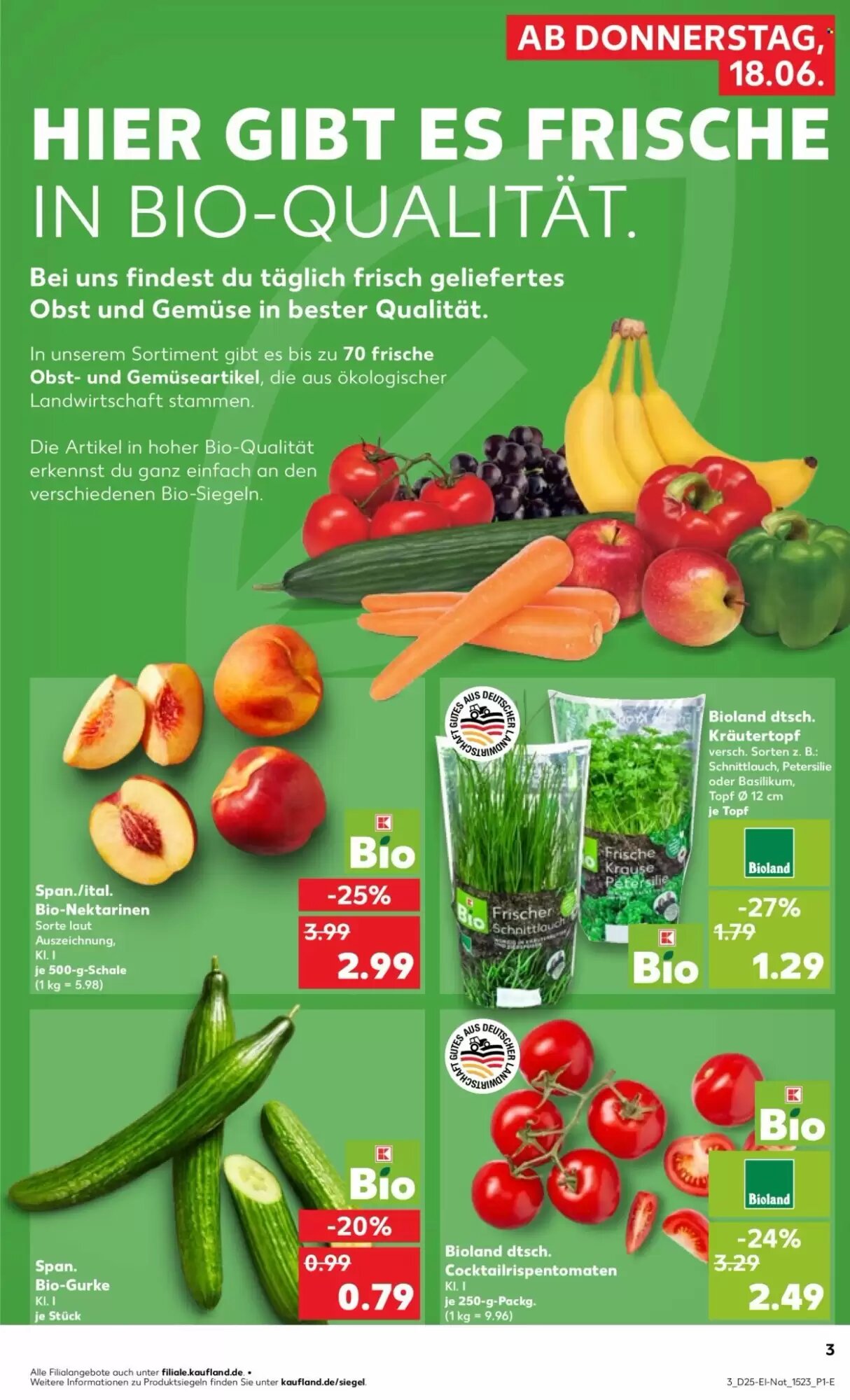 Kaufland Prospekt (ab 18.06.2026) zum Blättern - Seite 3