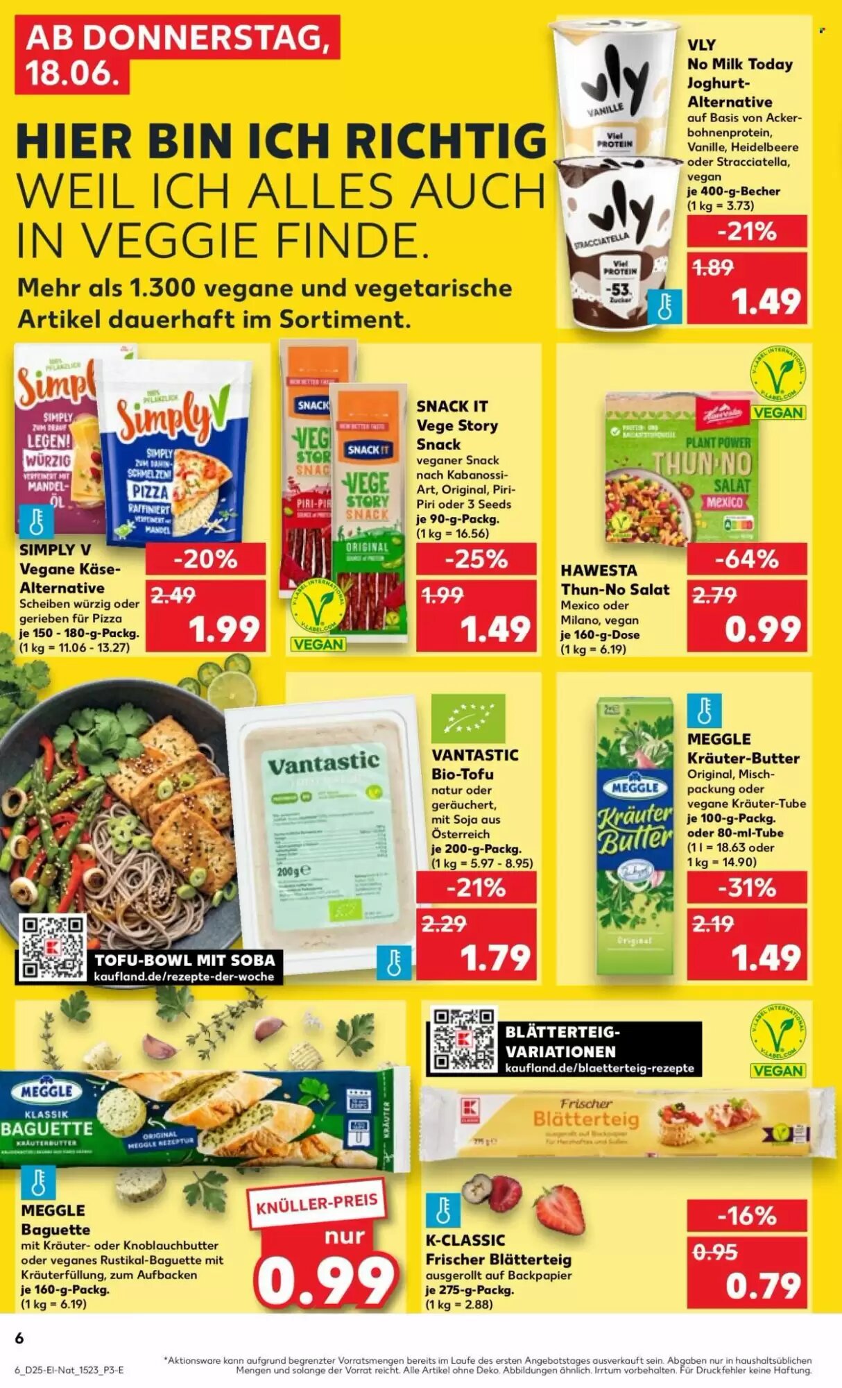 Kaufland Prospekt (ab 18.06.2026) zum Blättern - Seite 6