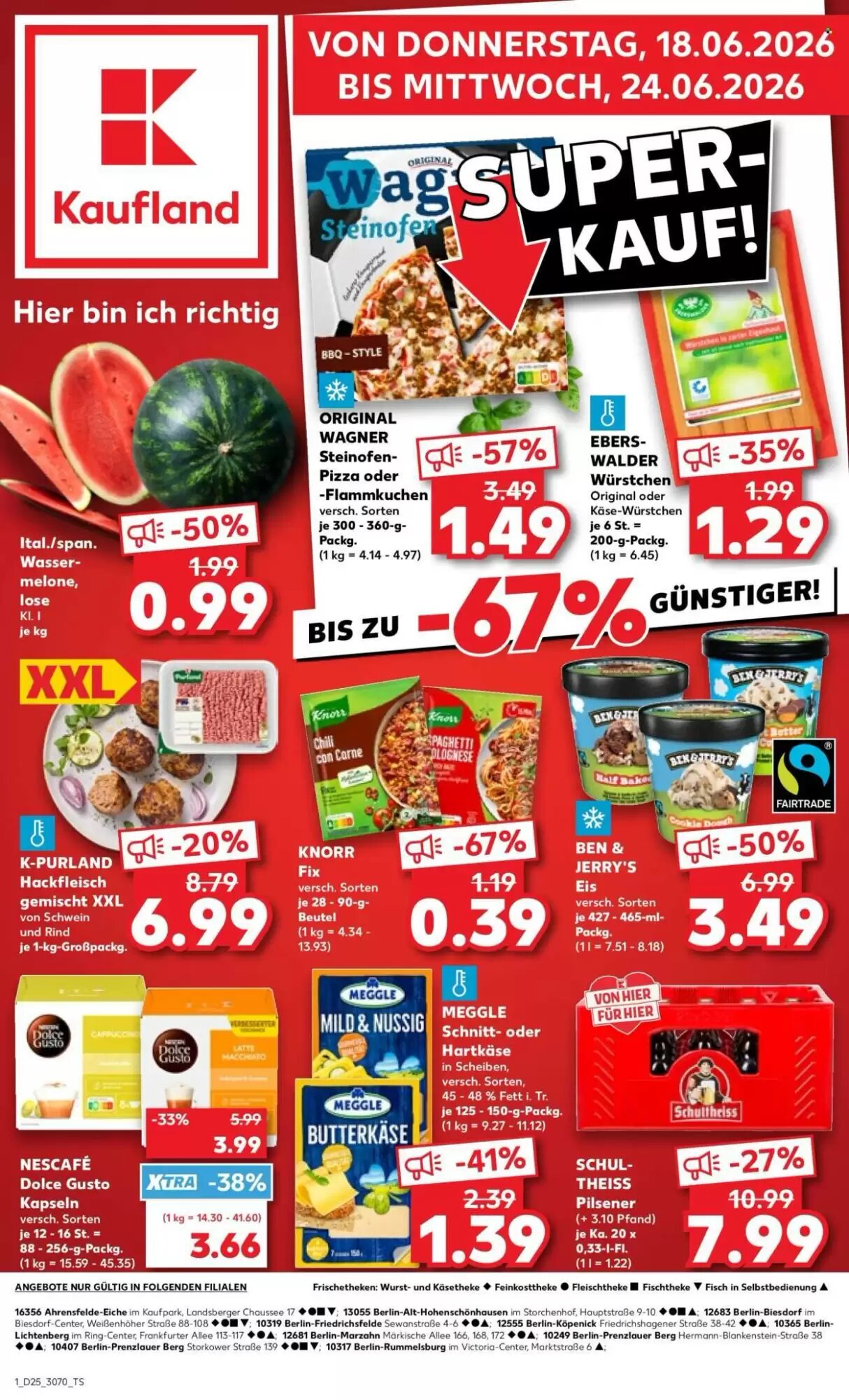 Kaufland Prospekt (ab 18.06.2026) zum Blättern - Seite 1