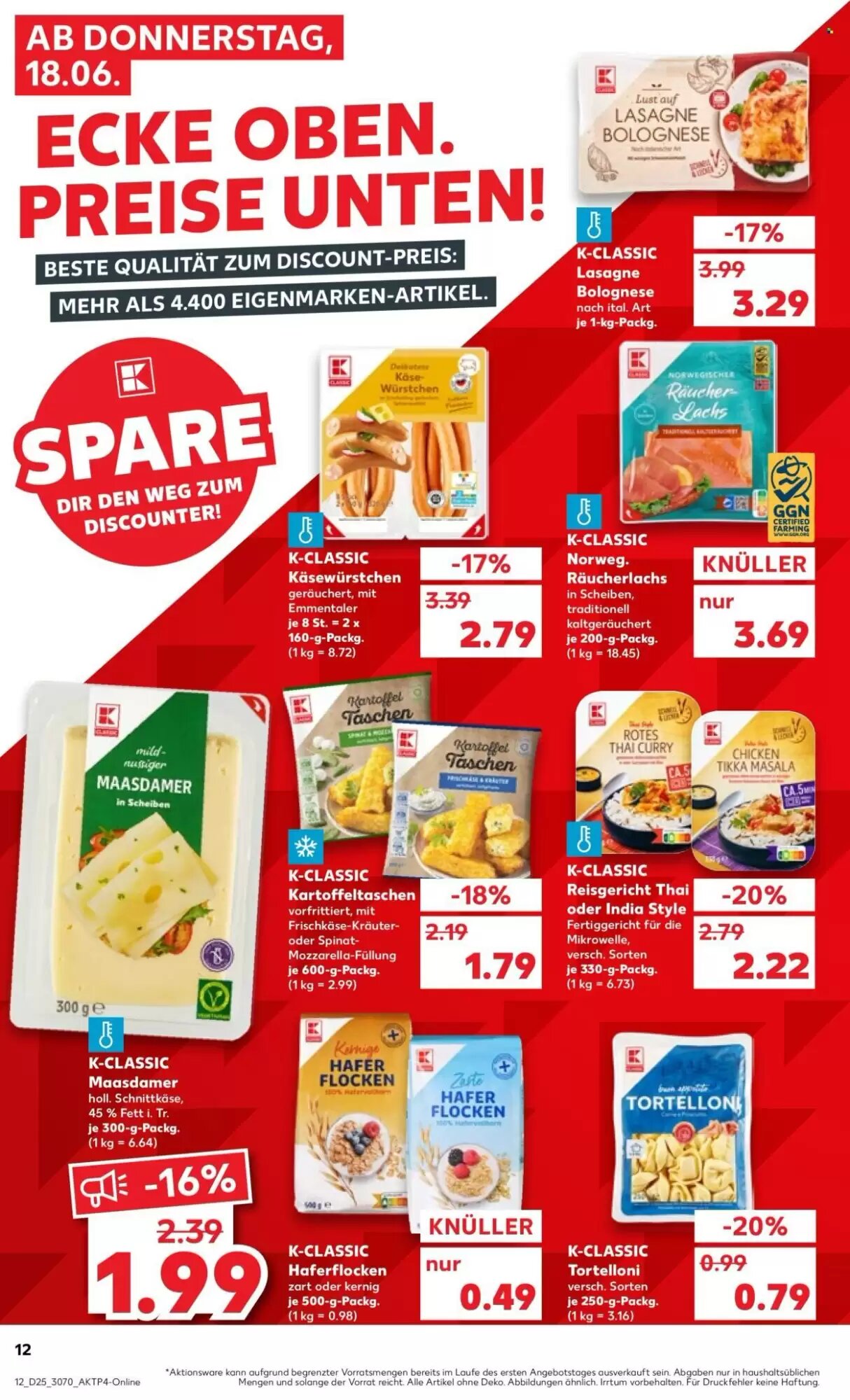 Kaufland Prospekt (ab 18.06.2026) zum Blättern - Seite 12
