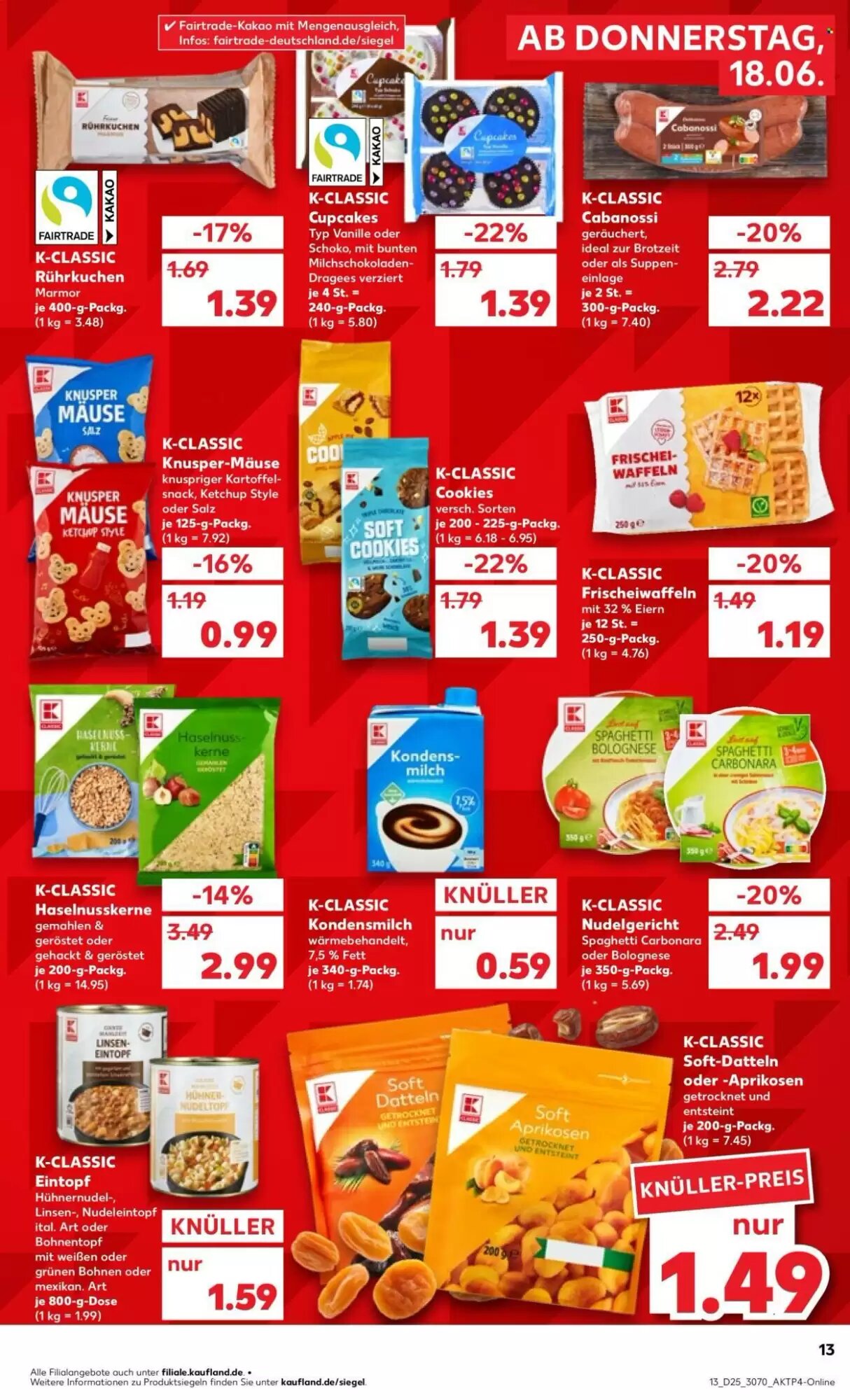 Kaufland Prospekt (ab 18.06.2026) zum Blättern - Seite 13
