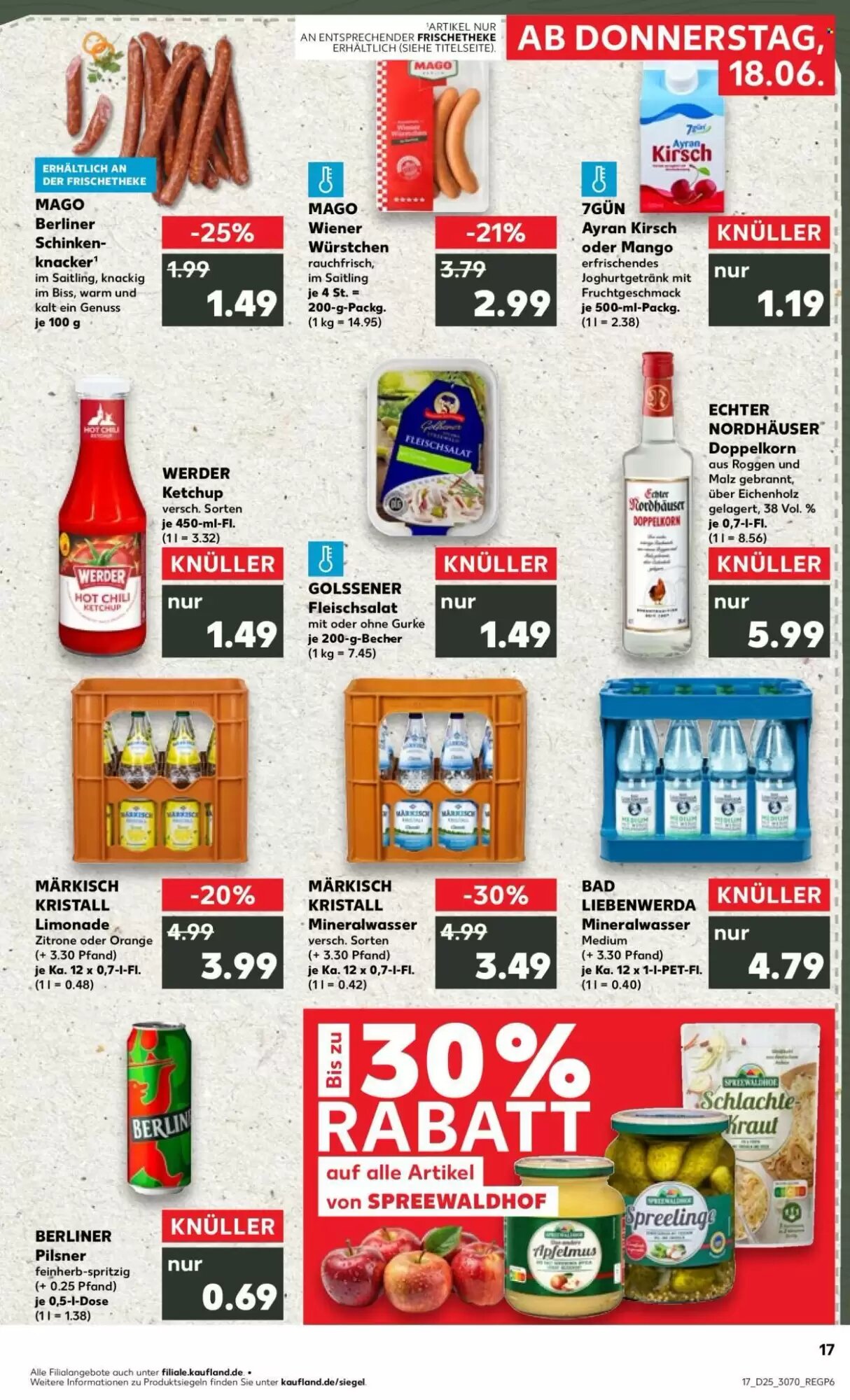Kaufland Prospekt (ab 18.06.2026) zum Blättern - Seite 17