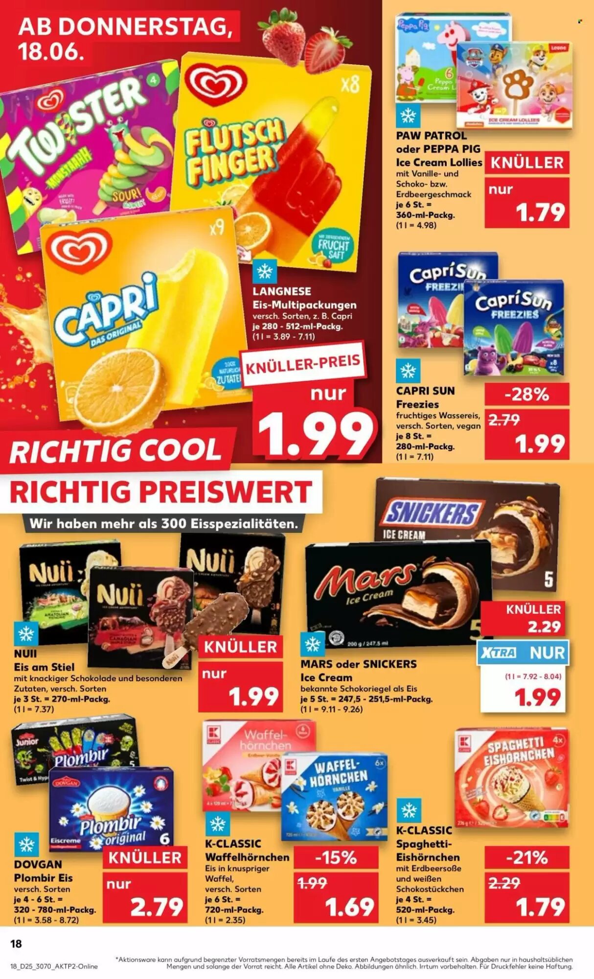 Kaufland Prospekt (ab 18.06.2026) zum Blättern - Seite 18