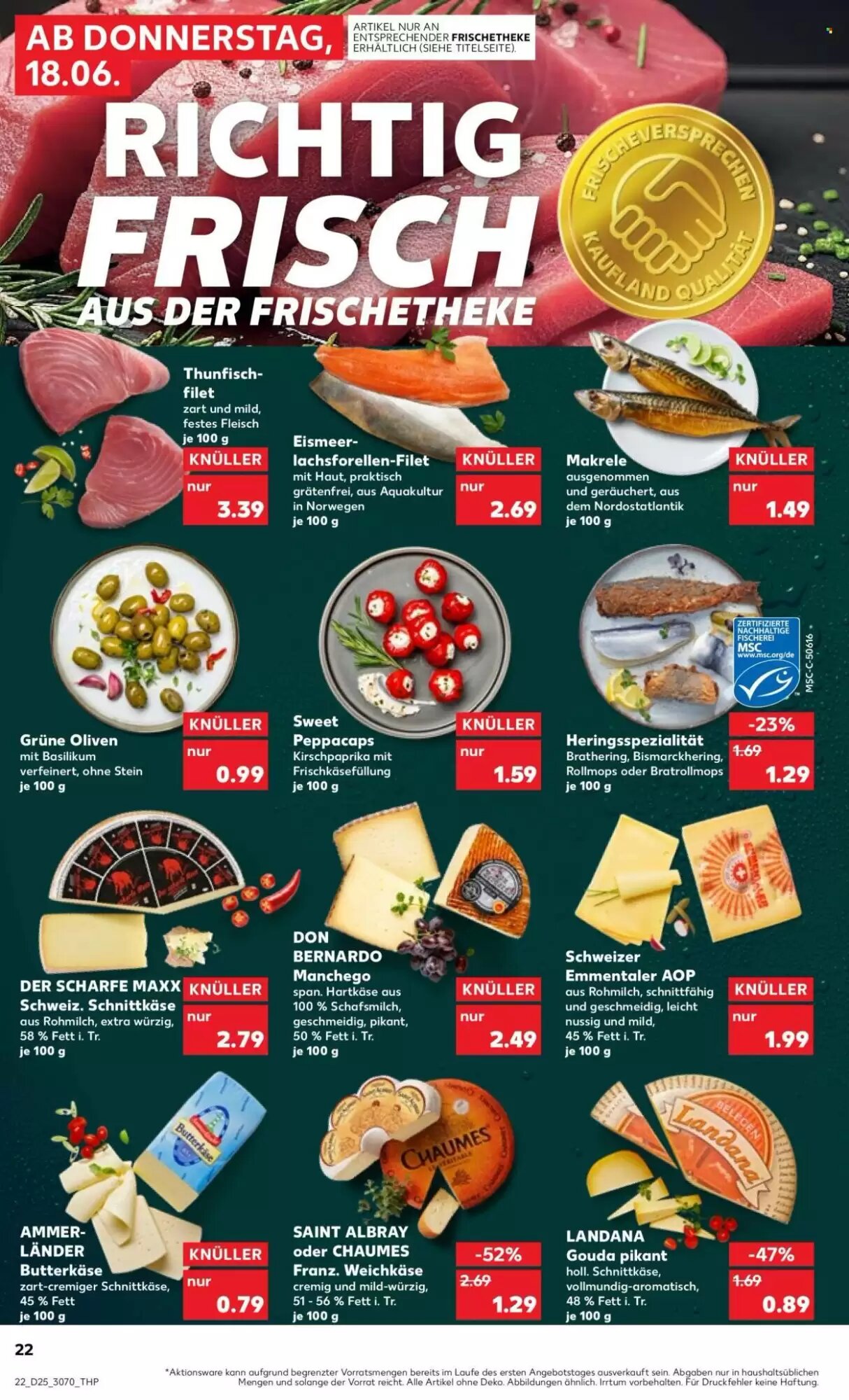 Kaufland Prospekt (ab 18.06.2026) zum Blättern - Seite 22