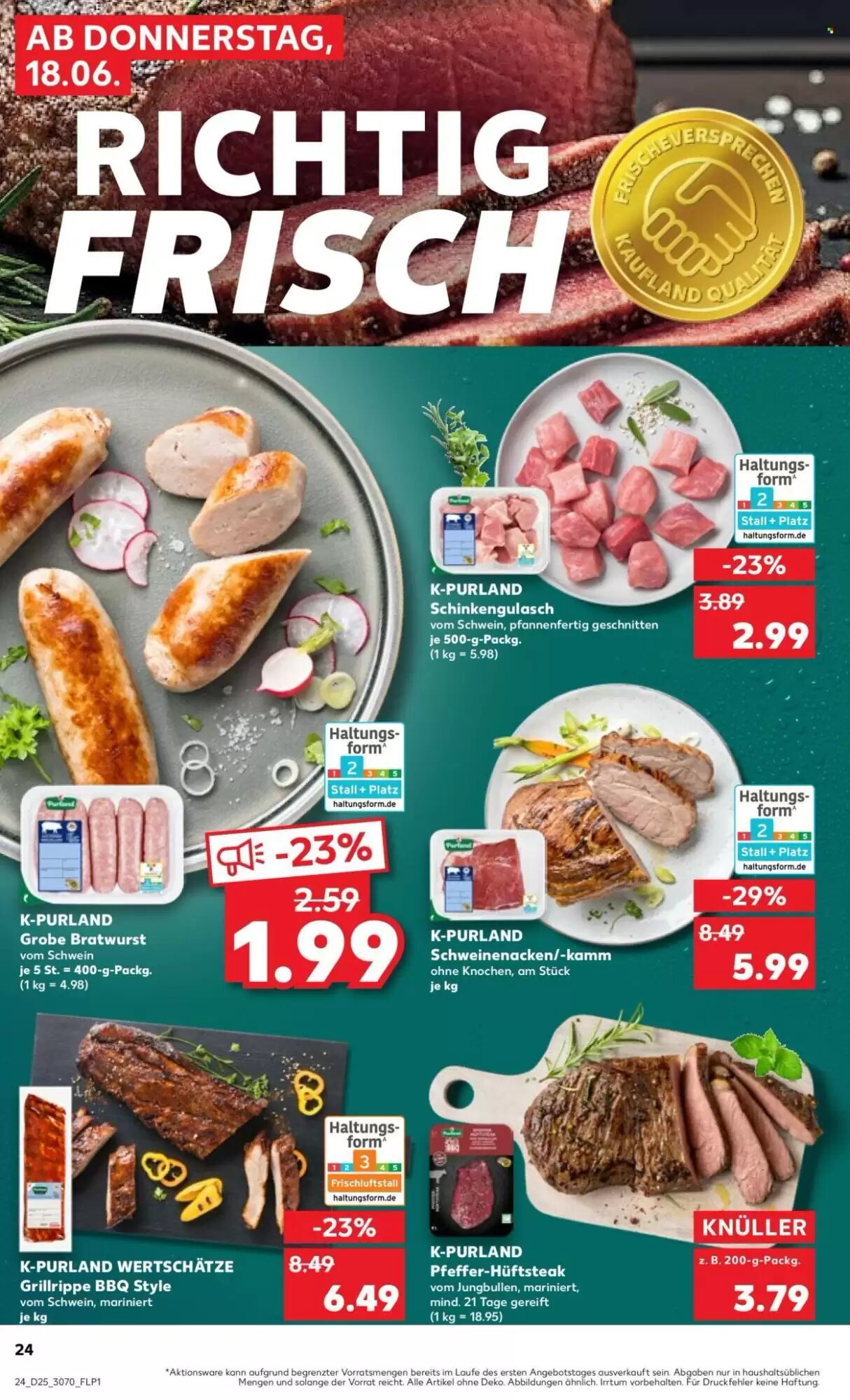 Kaufland Prospekt (ab 18.06.2026) zum Blättern - Seite 24