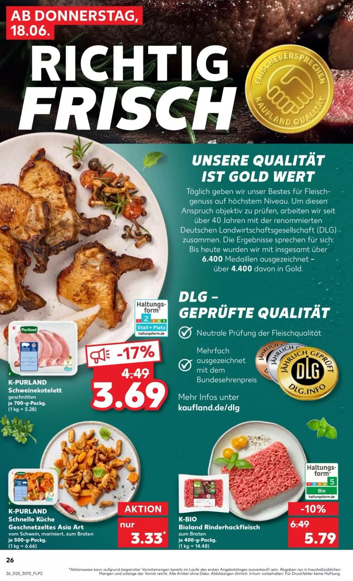Kaufland Prospekt (ab 18.06.2026) zum Blättern - Seite 26
