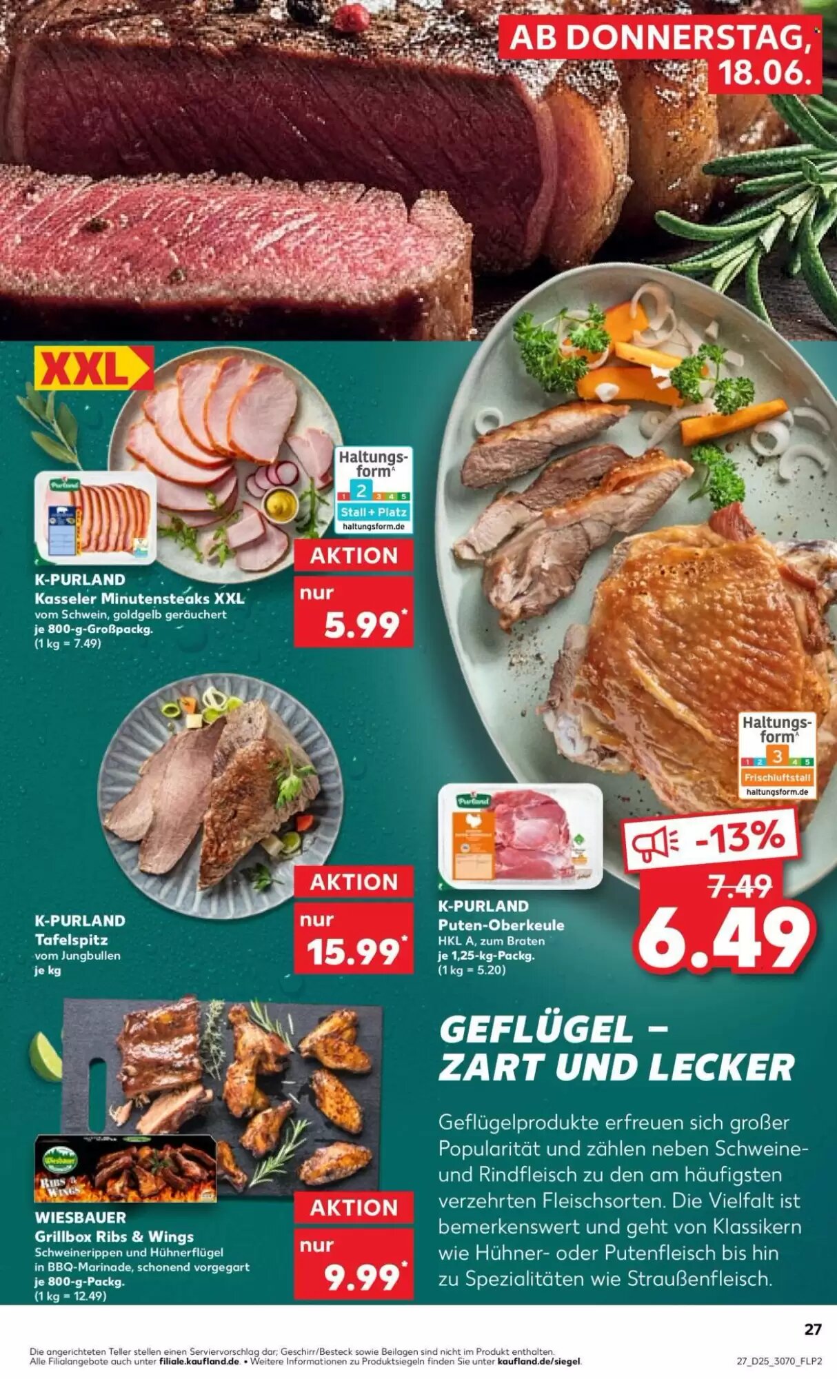 Kaufland Prospekt (ab 18.06.2026) zum Blättern - Seite 27